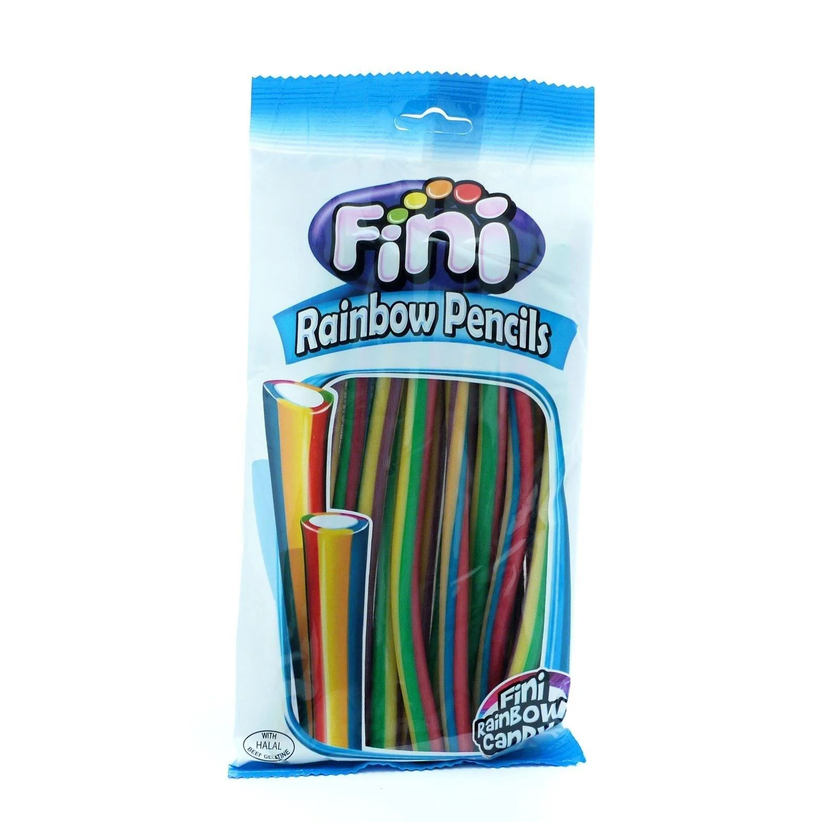 Fini Rainbow Pencils Soft Sweets 180g (Box of 20)