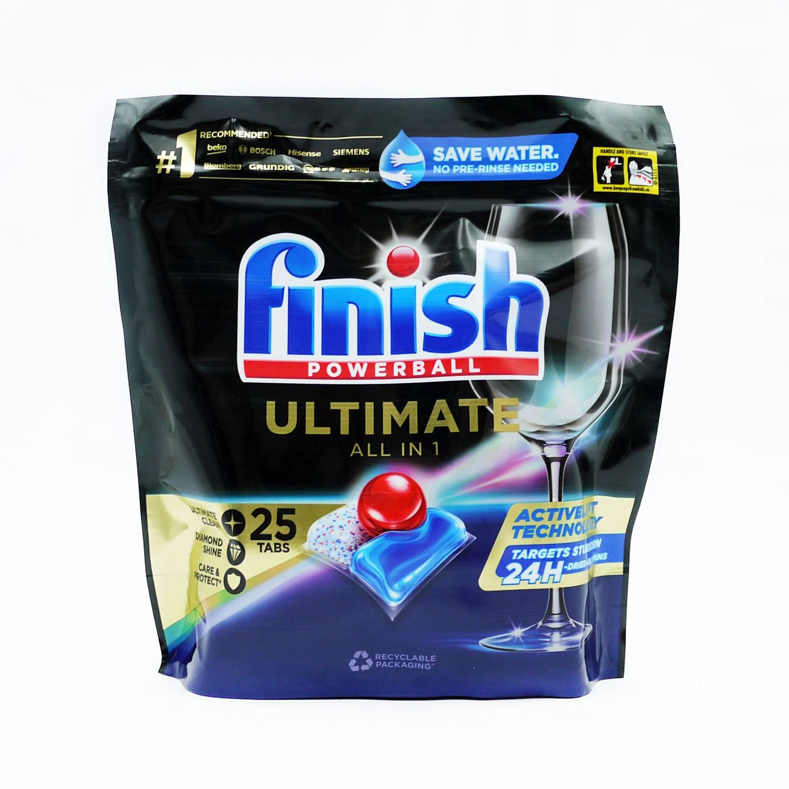 Finish Dishwasher Tablet Ultimate Regular 25 Tablets