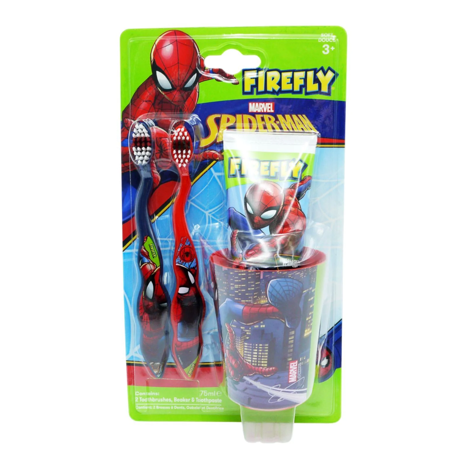 Firefly Spider-Man Dental Value Set for Children