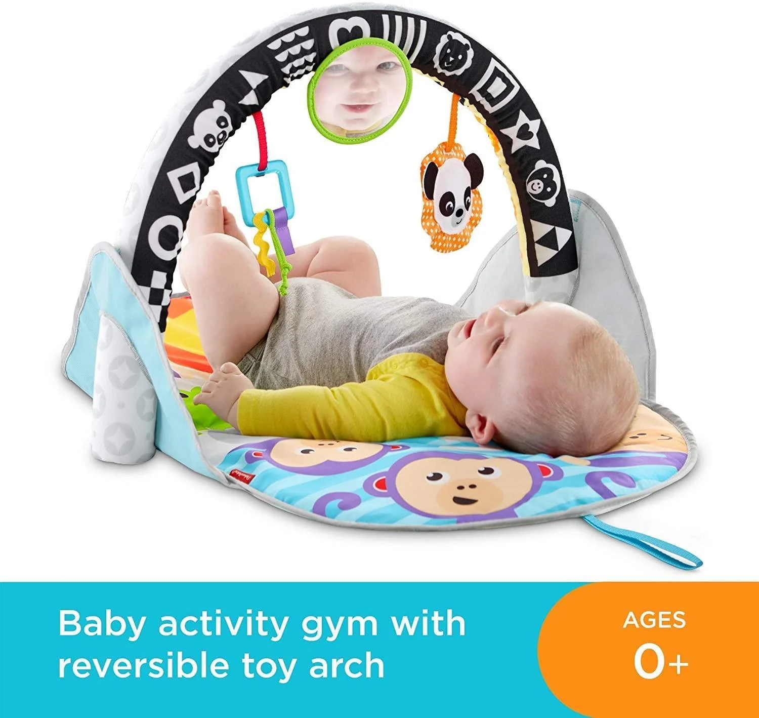 Fisher-Price FXC14 2-in-1 Flip & Fun Activity Gym - Image 2