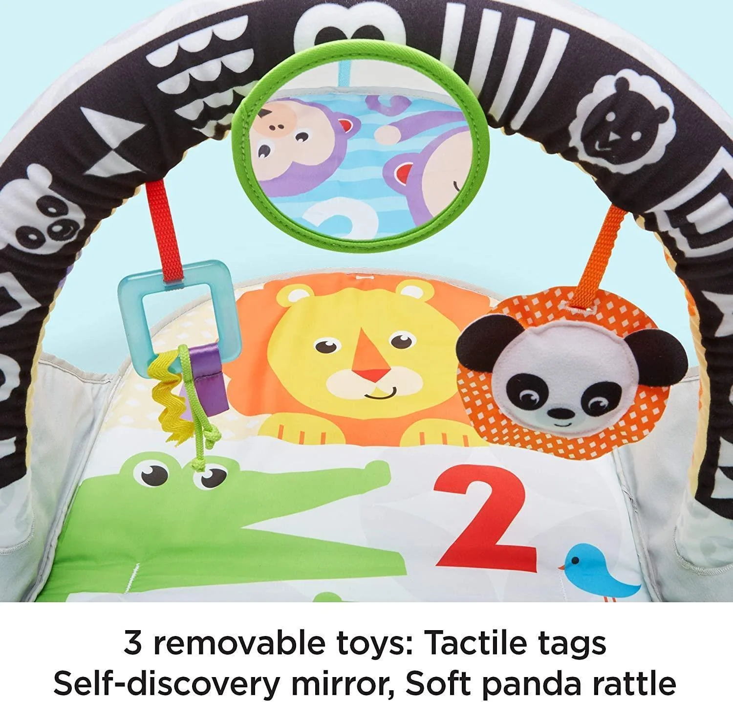 Fisher-Price FXC14 2-in-1 Flip & Fun Activity Gym - Image 5