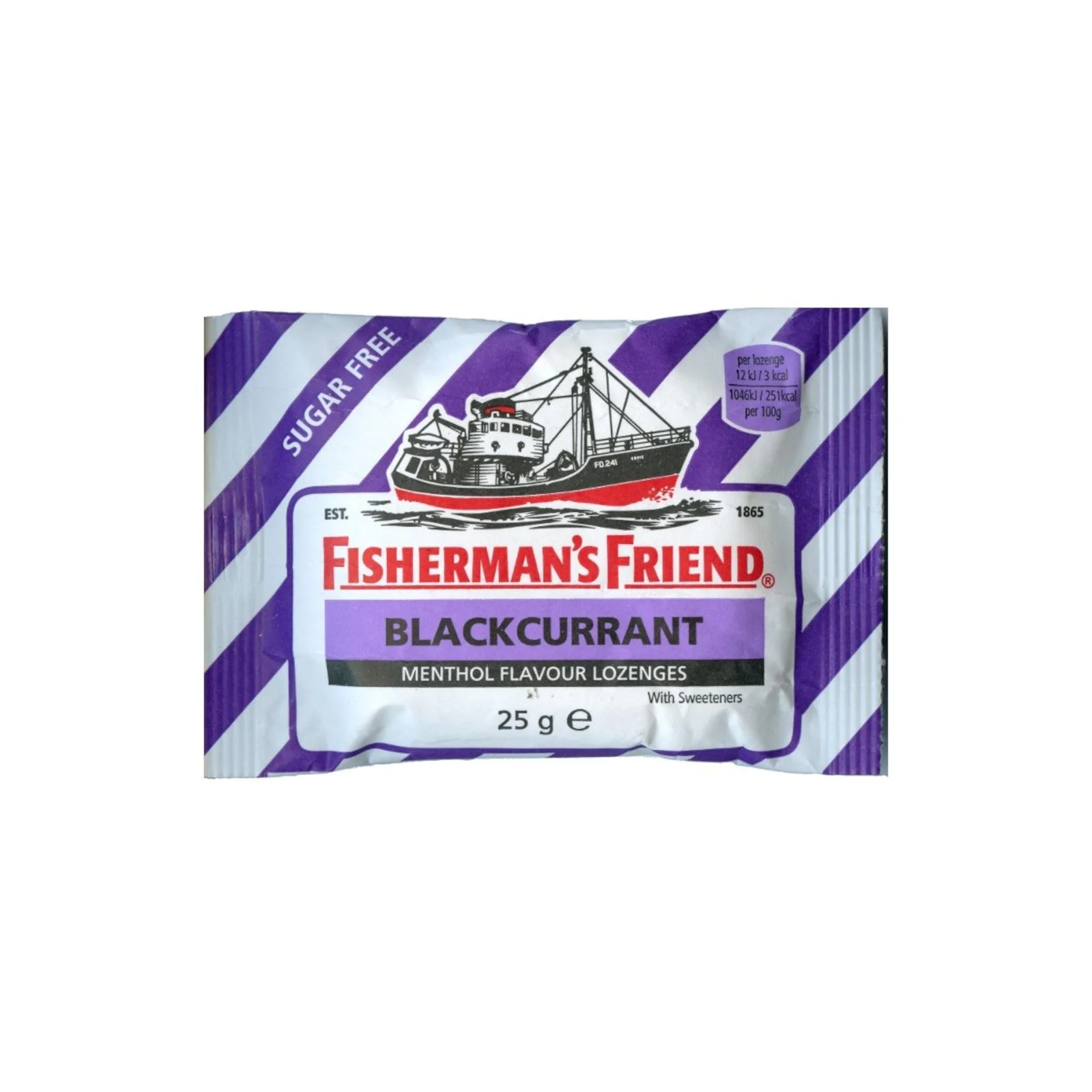 Fisherman's Friend Lozenges Blackcurrant 25 g