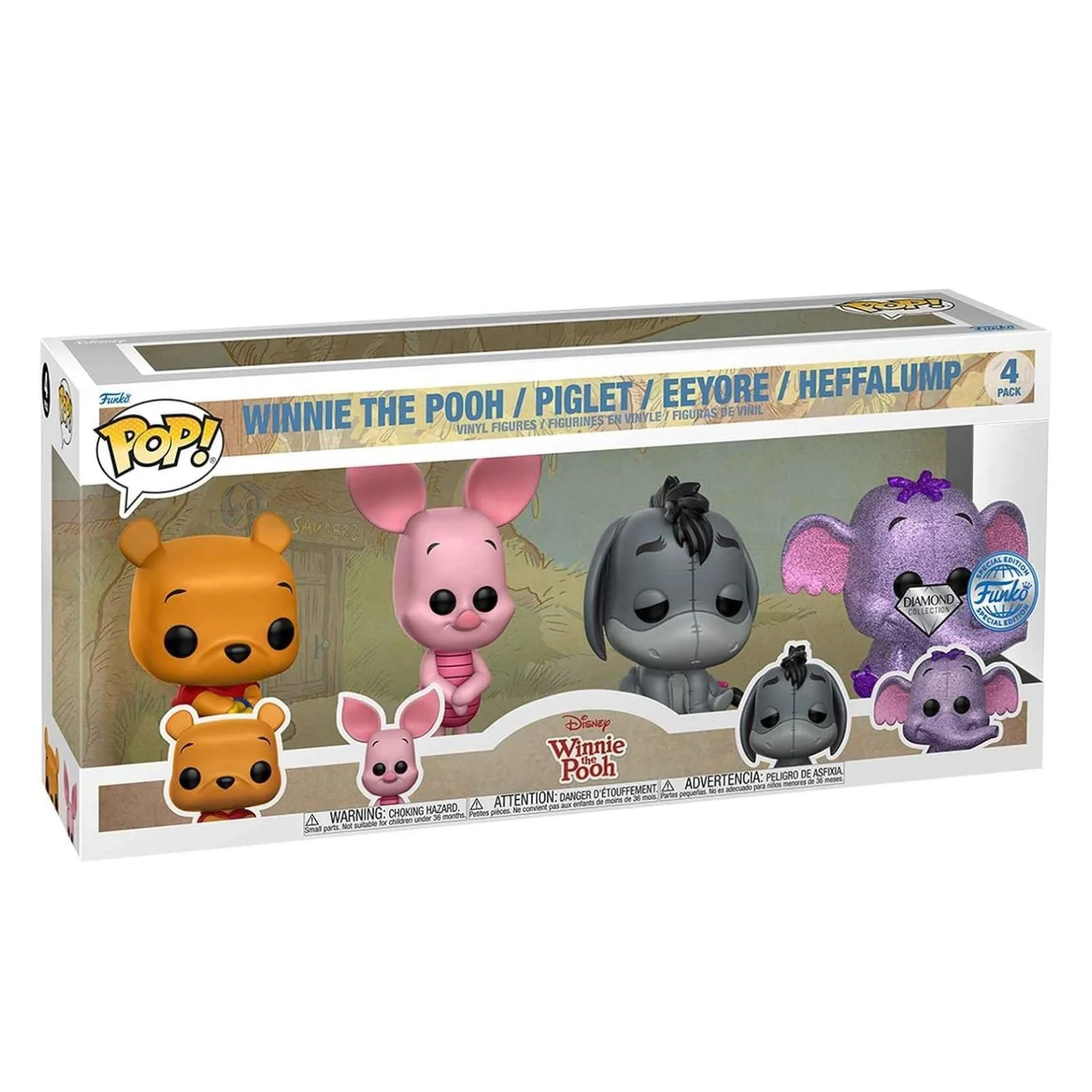 Funko POP! Disney Winnie The Pooh Figures, Pack of 4 - Image 2