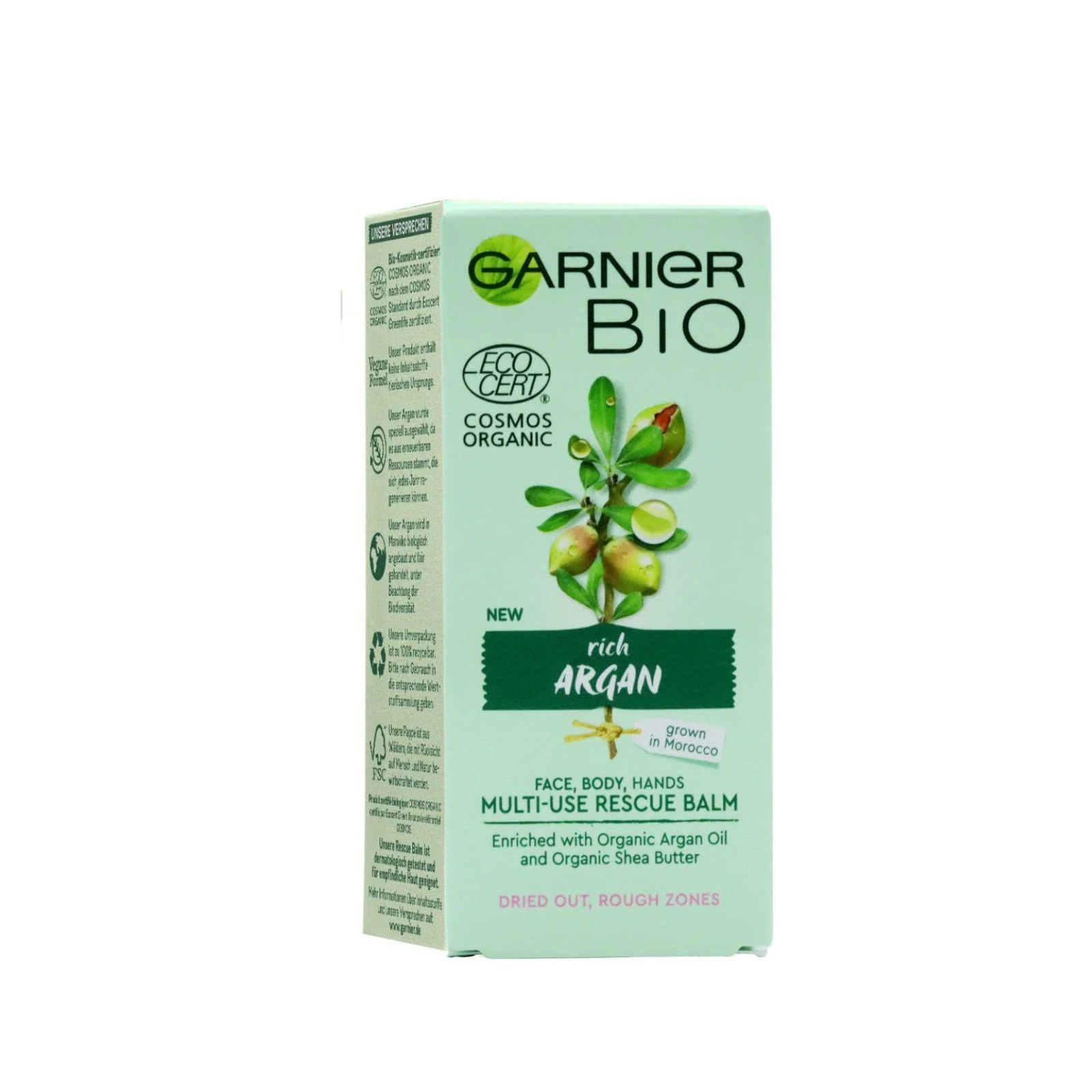 Garnier Organic Argan Multi Use Rescue Balm for Face, Body and Hands, 50ml - Image 6
