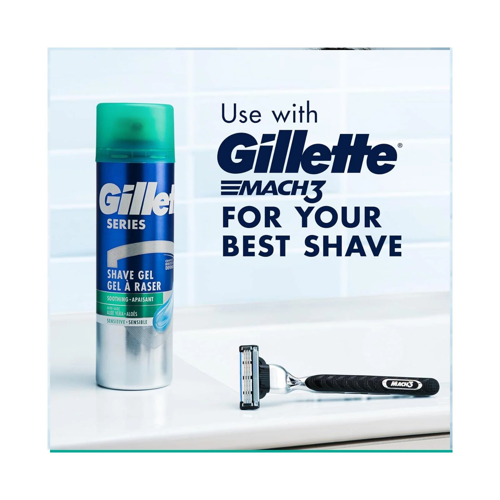 Gillette Series Soothing Shave Gel 200 ml - Image 6