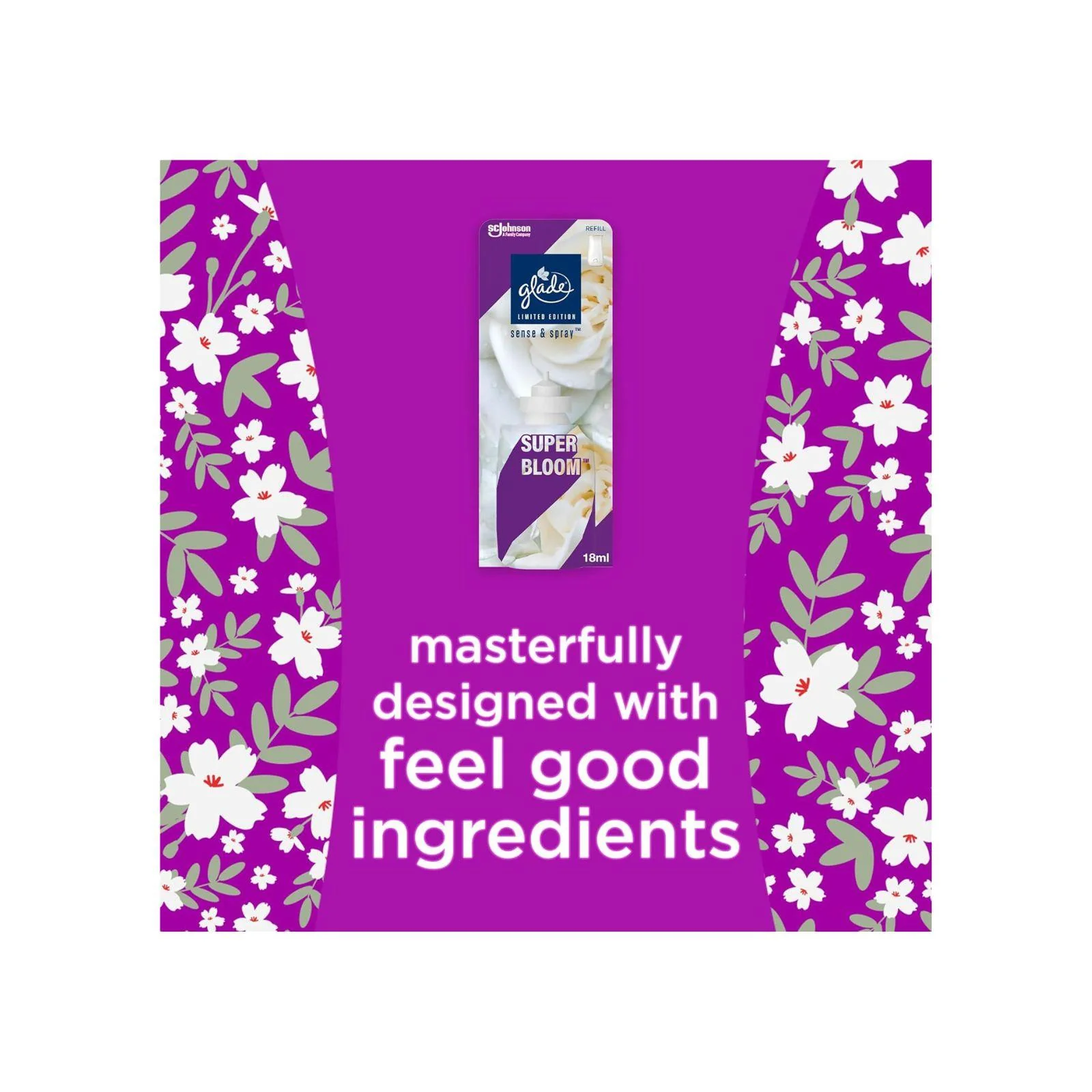 Glade Automatic Sense & Spray Refill Super Bloom 18ml - Image 3