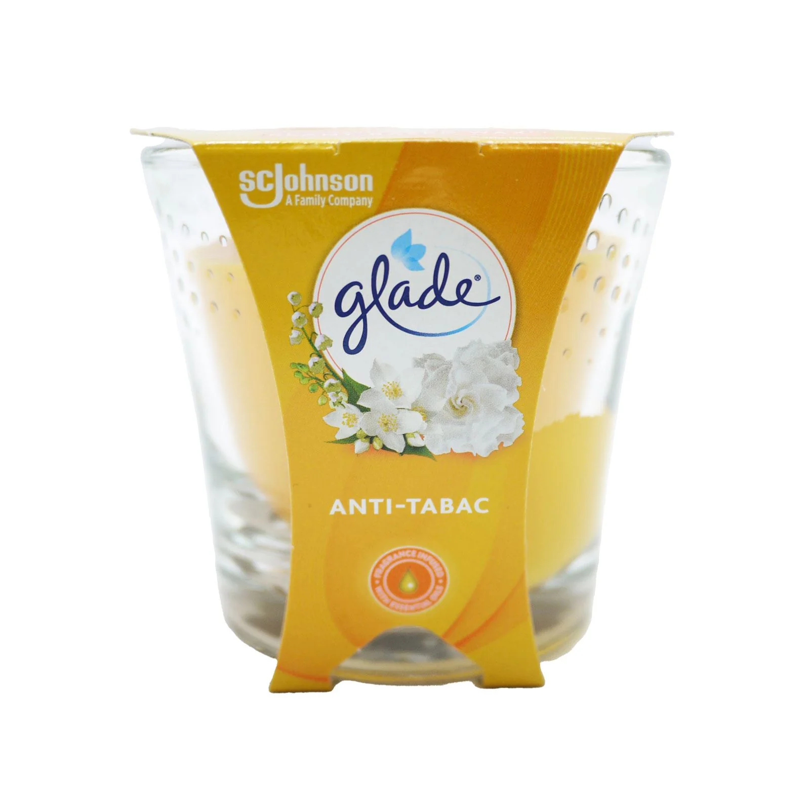 Glade Candle Anti Tobacco 129 g
