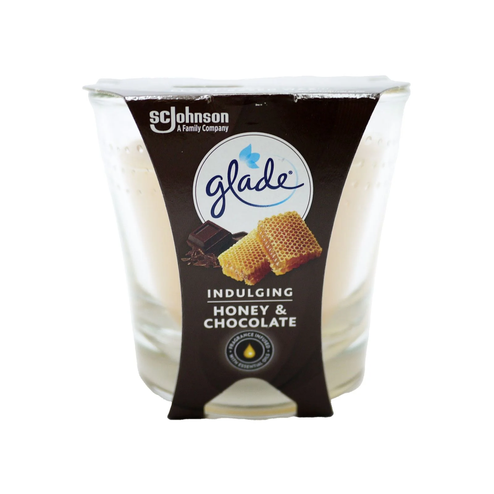 Glade Candle Indulging Honey & Chocolate 129 g