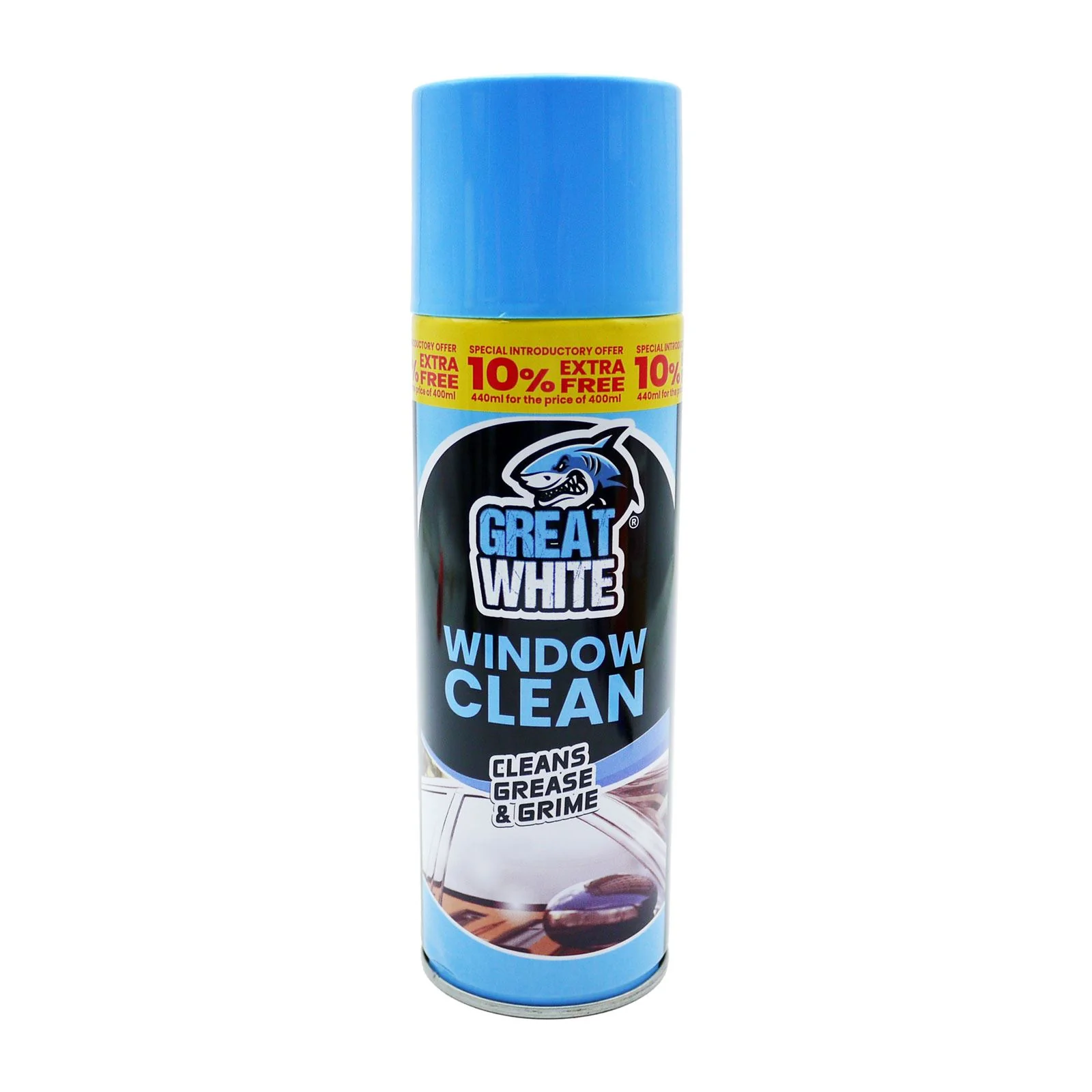 Great White Car Window Cleaner 440ml