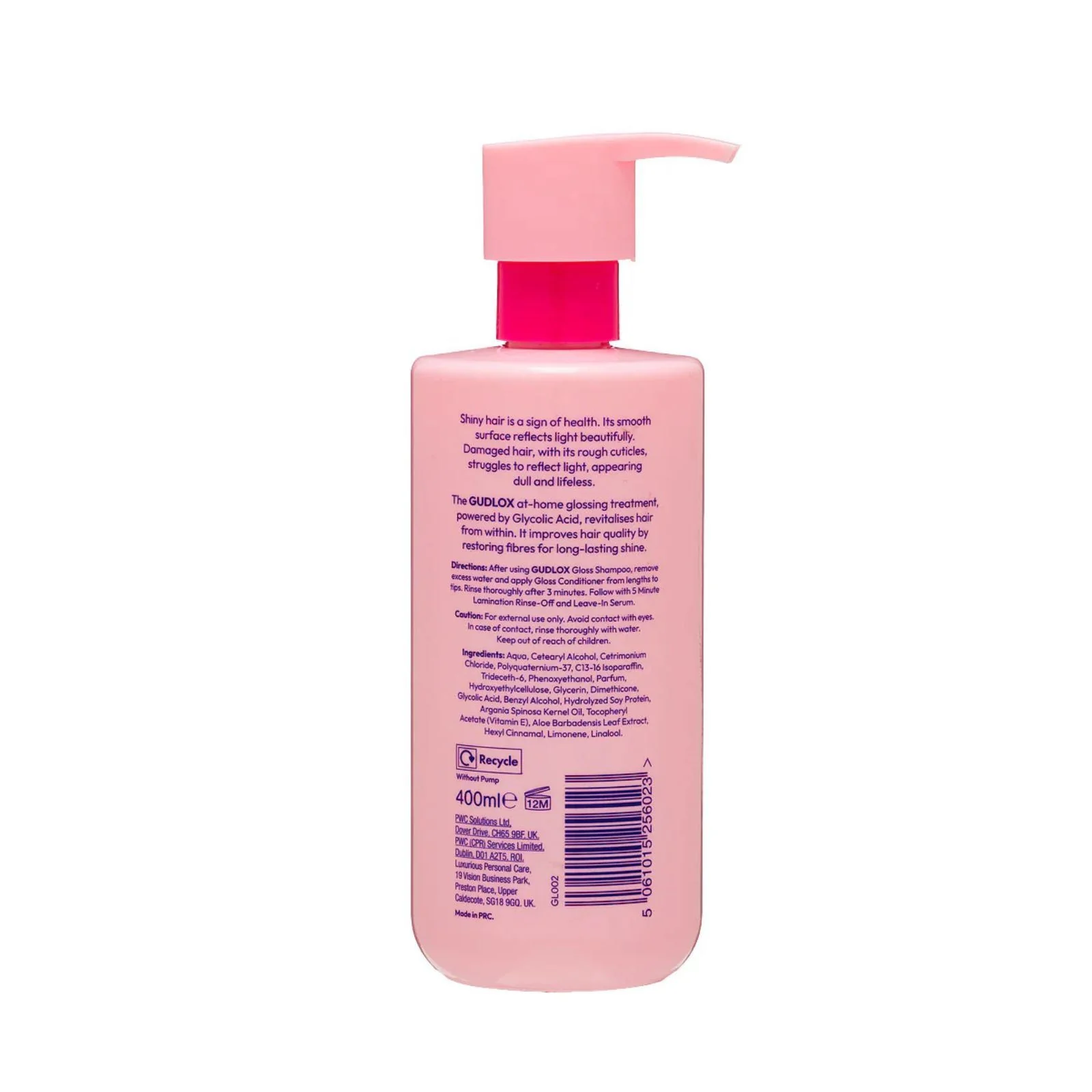 Gudlox Gloss Conditioner 400ml - Image 2