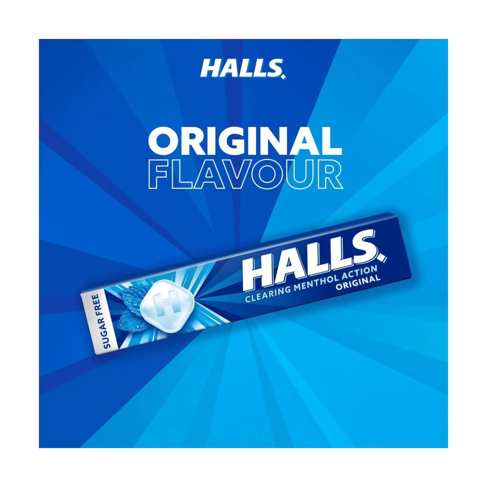 Halls Menthol Original Sugar Free Sweet (Box of 20) - Image 6