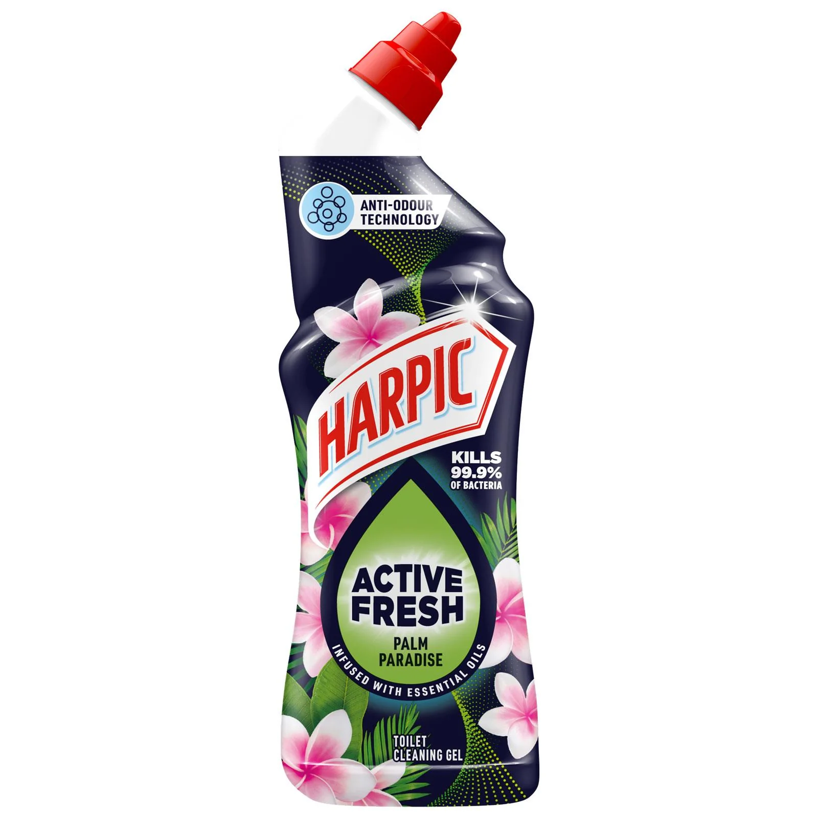 Harpic Active Fresh Palm Paradise Toilet Cleaning Gel 750 ml