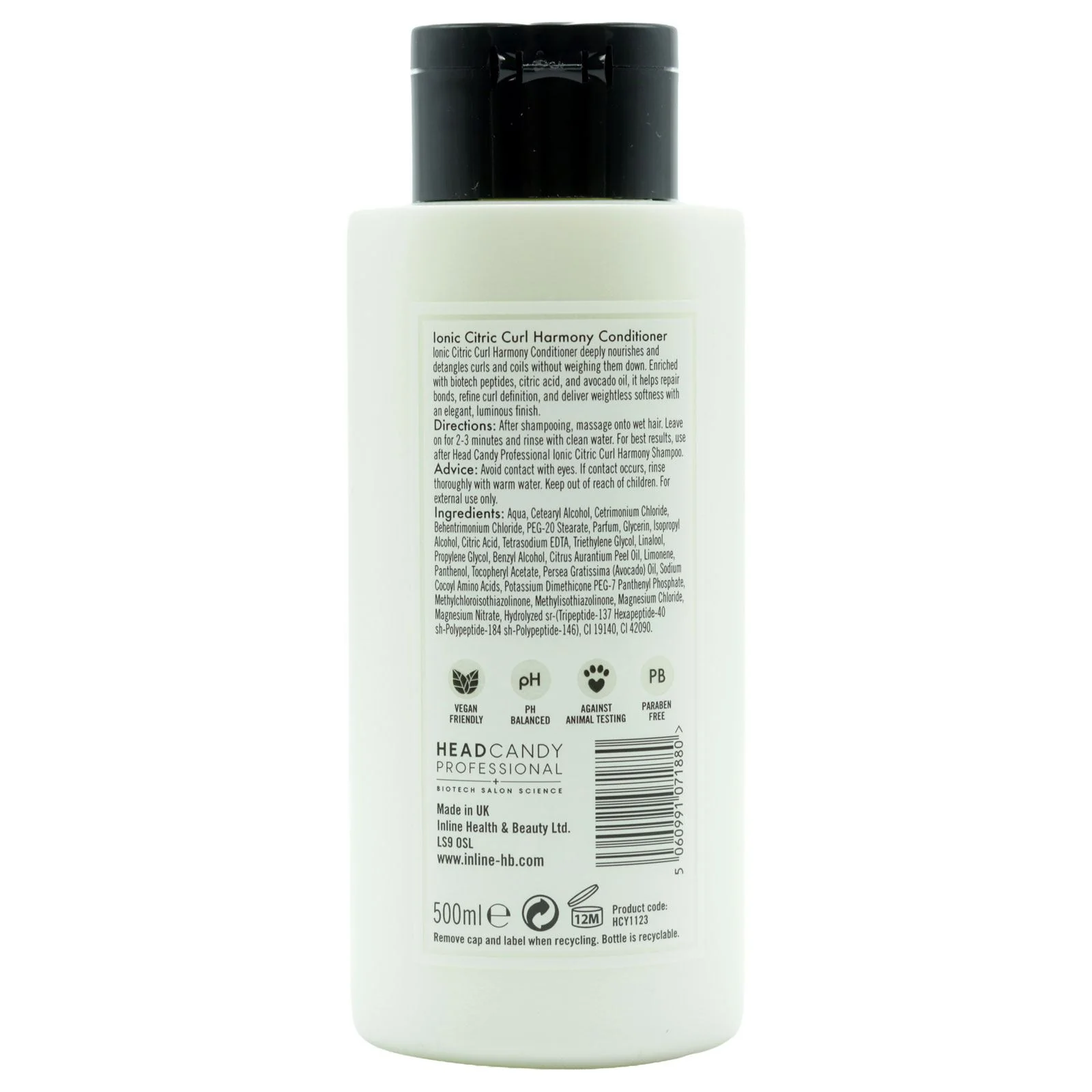 Head Candy Professional Ionic Citric Curl Harmony Conditioner (500ml) - Image 2