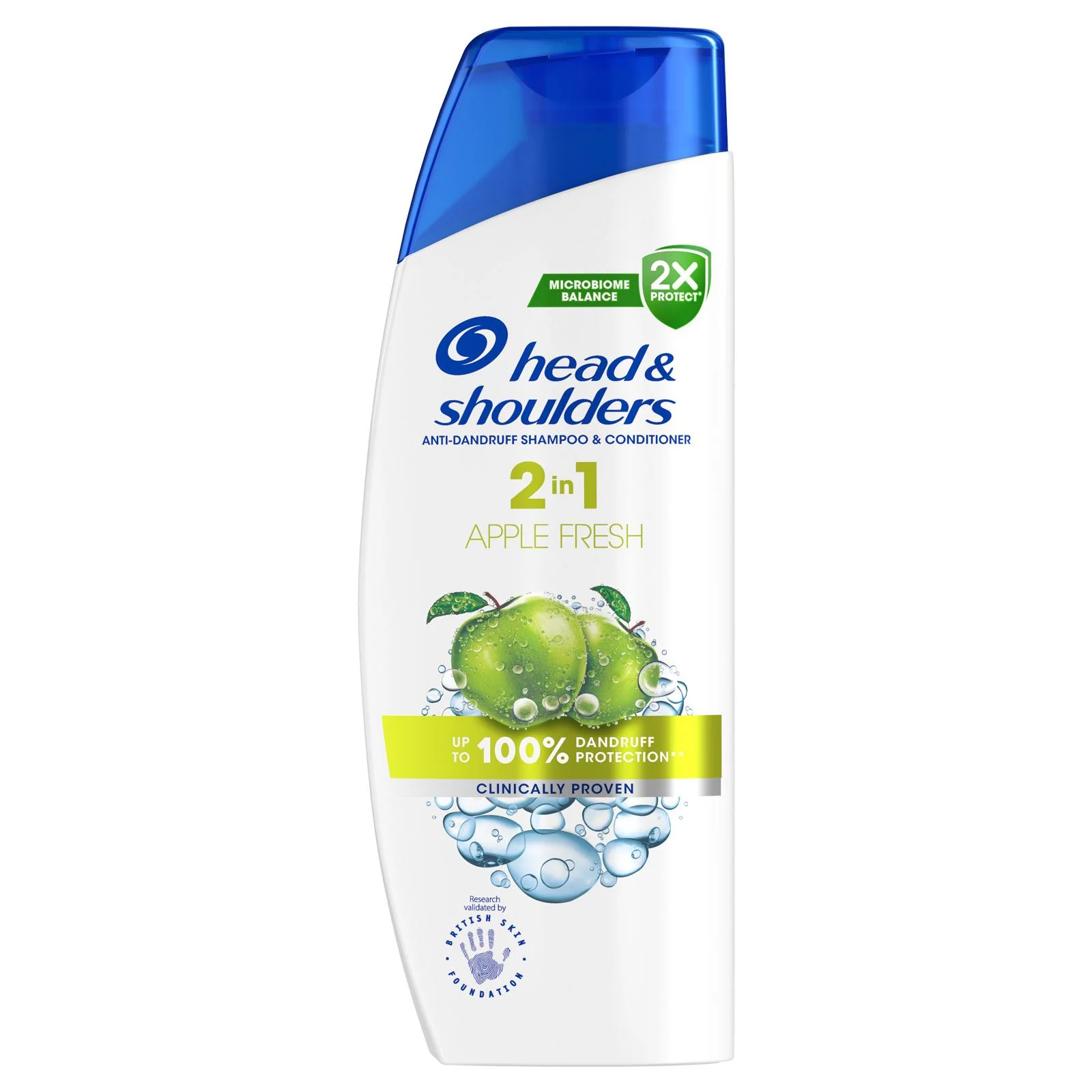 Head & Shoulders Apple Fresh Anti-Dandruff 2-in-1 Shampoo & Conditioner 330ml