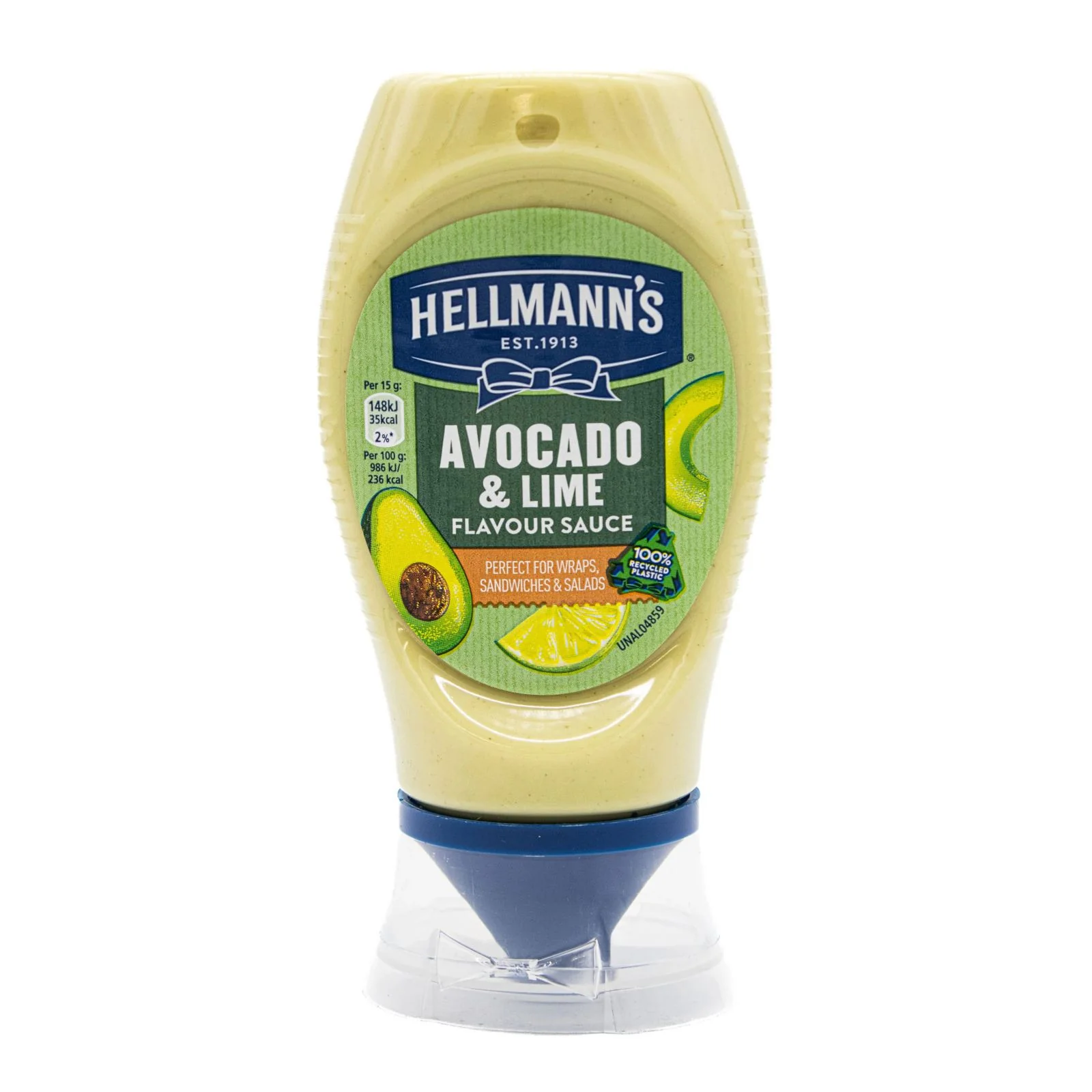 Hellmann's Avocado & Lime Flavour Sauce 250 ml (Box of 8)