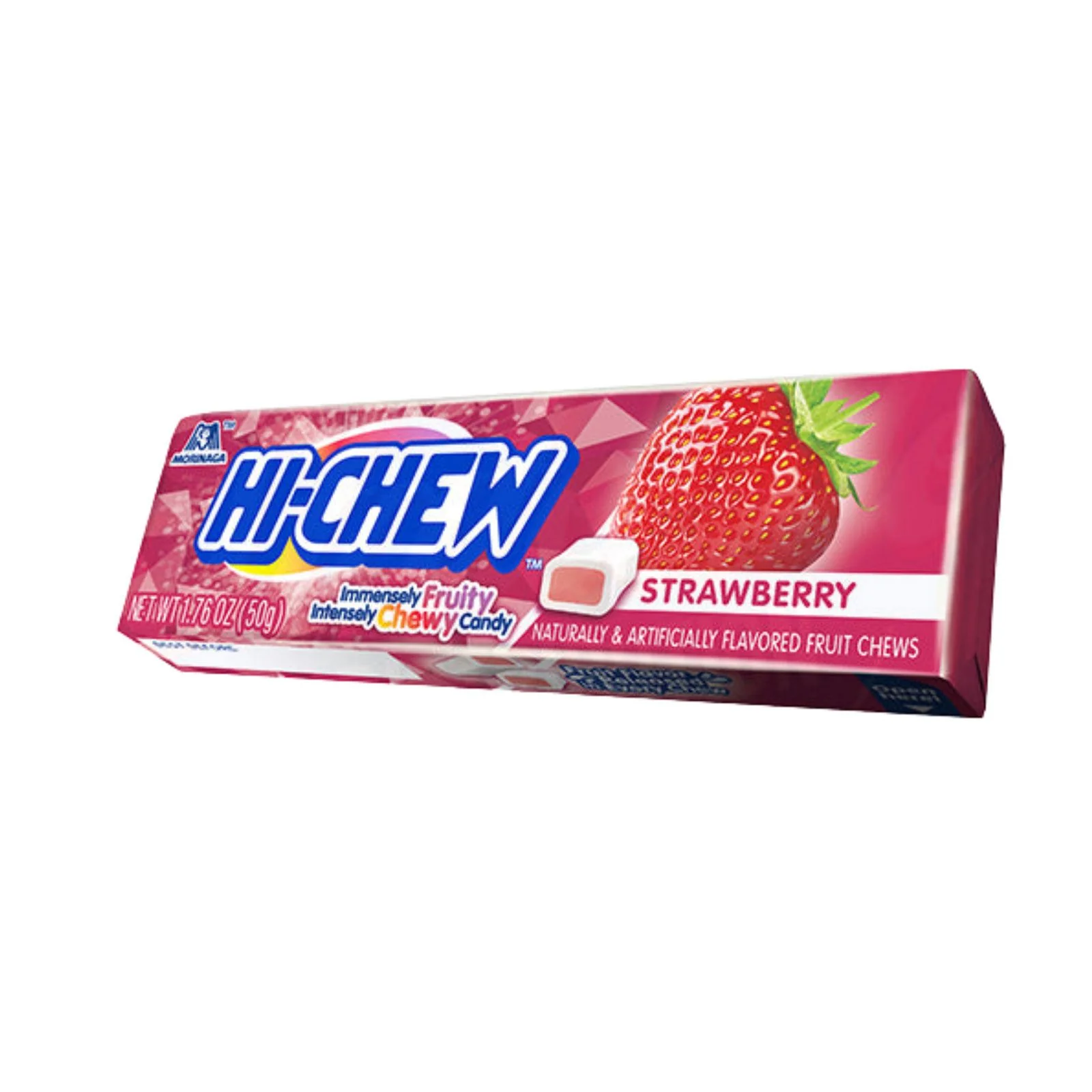 Hi-Chew Strawberry Sticks Chewy Gummy Candy (15 x 50g) - Image 2