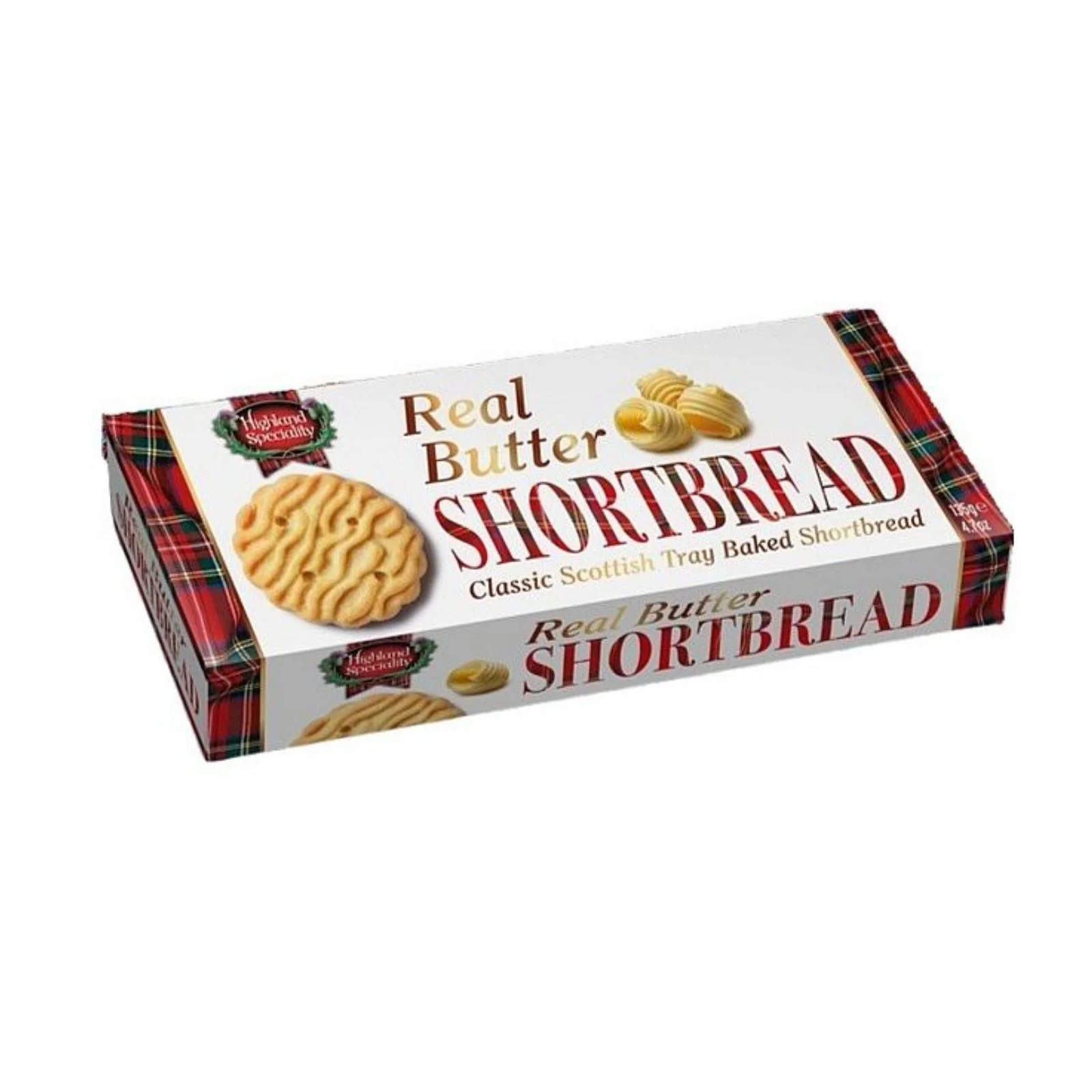 HIGHLAND SHORTBREAD ROUNDS REAL BUTTER 135G (Box of 24) - Image 2