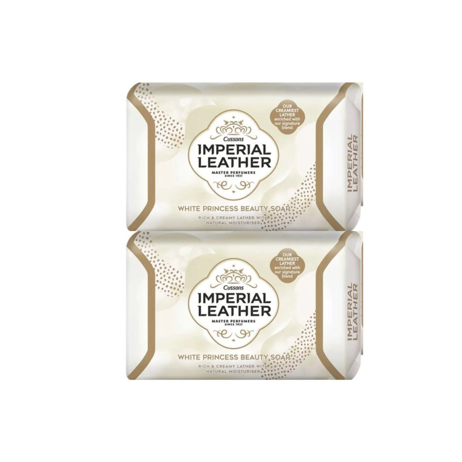 Imperial Leather Bath Soap White Princess 4 Pack 95g