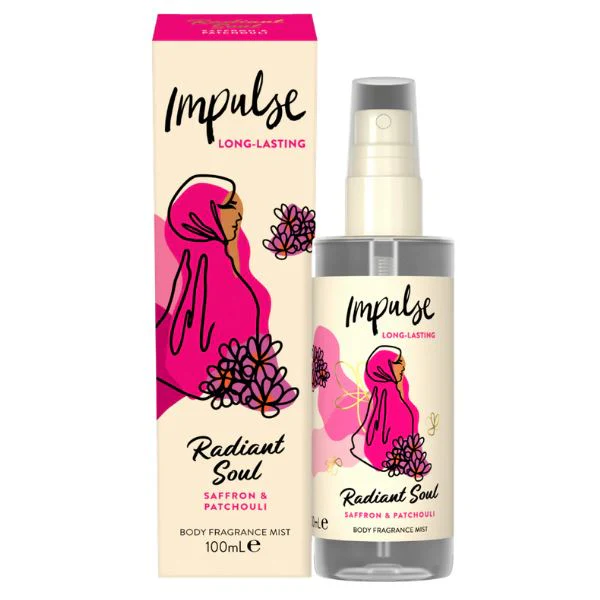 Impulse Radiant Soul Body Fragrance Mist 100ml