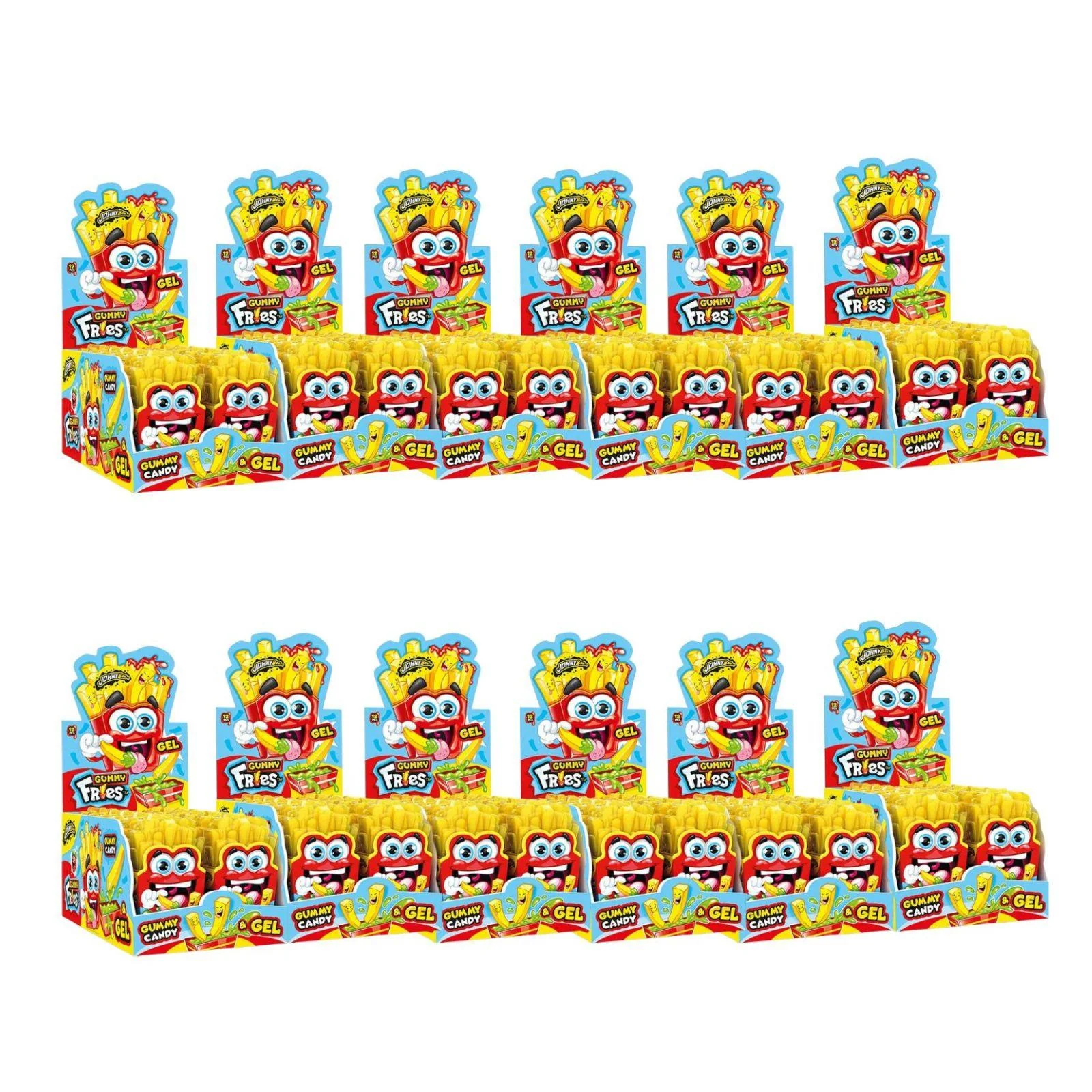 Johny Bee Gummy Fries 45g (Box of 12) - Image 2