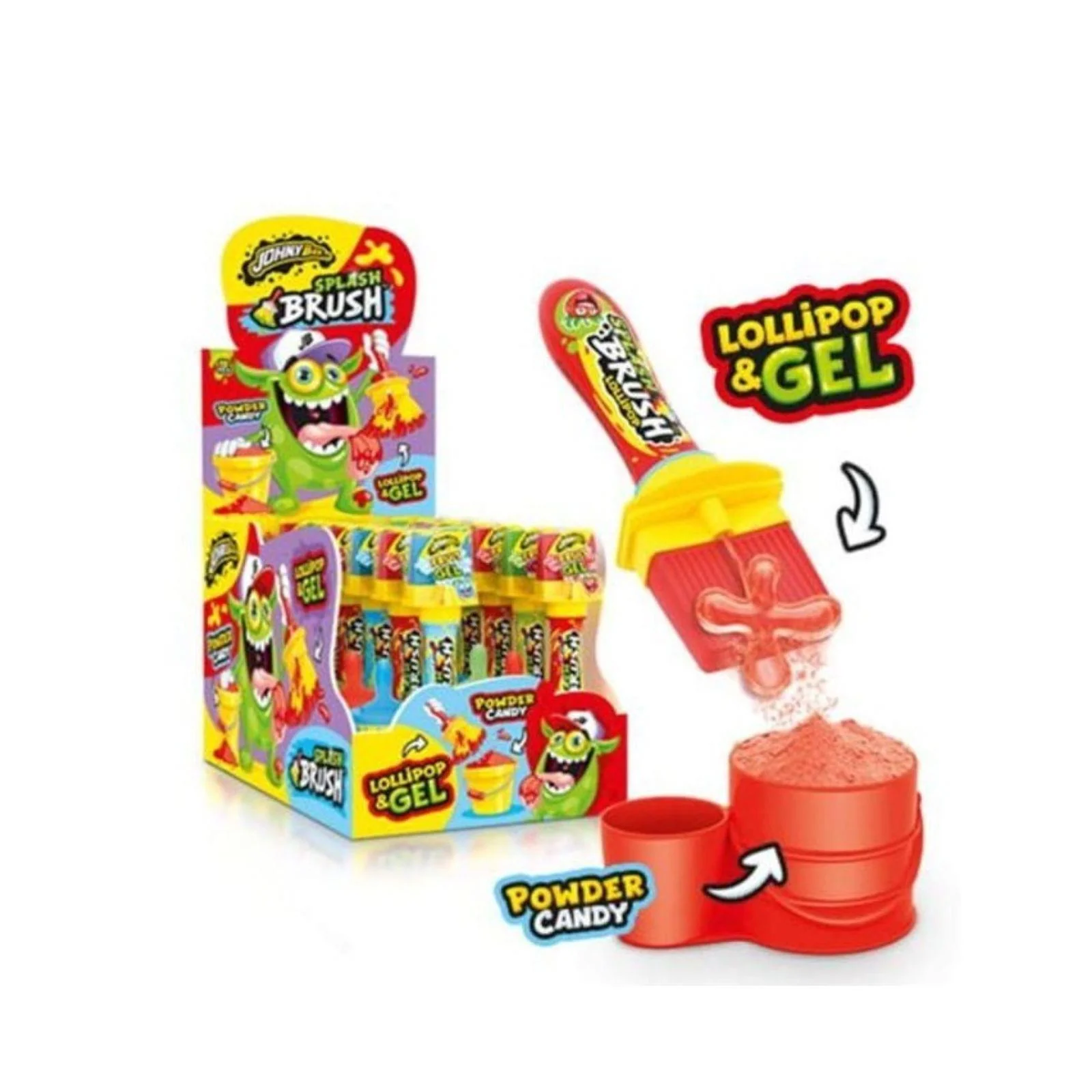Johny Bee Splash Brush 50g (Box of 12) - Image 3
