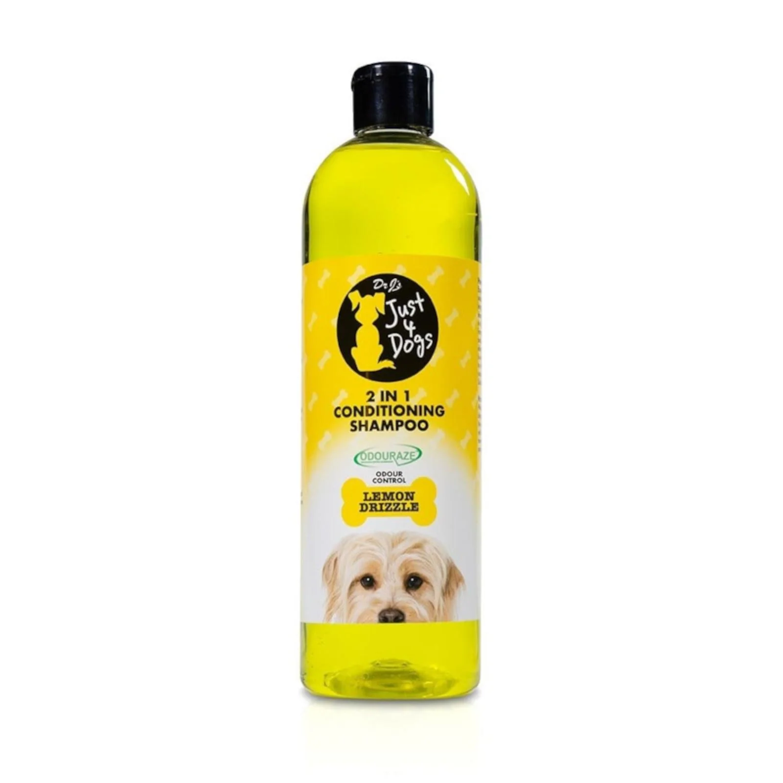 Just 4 Dogs 2 in 1 Conditioning Shampoo Lemon Drizzle 500 ml