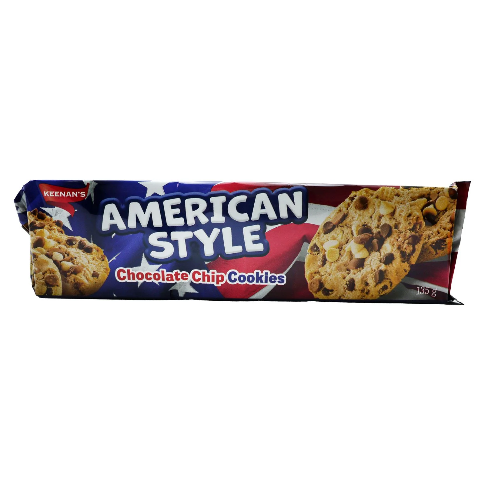 Keenans American style Cookies 135 grams (Box o 25)_