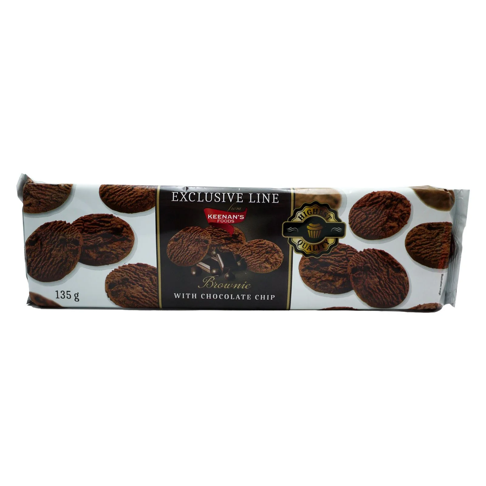 Keenans Brownie Cookies 135g (Box of 25)