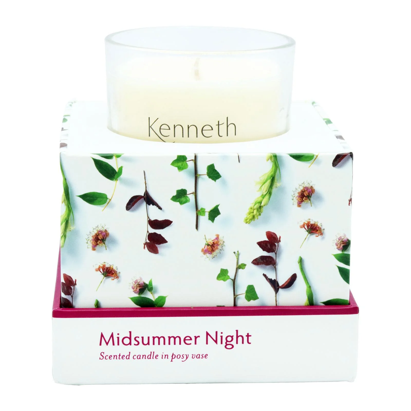 Kenneth Turner Scented candle Midsummer night in Posy Vase 200g - Image 2