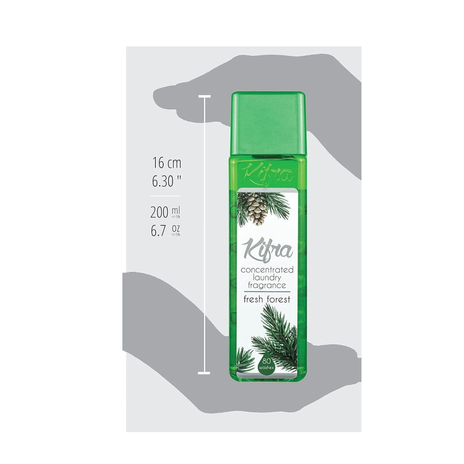 KIFRA Fresh Forest Concentrated Laundry Fragrance 200 ml 80 Wash Cycles - Image 7