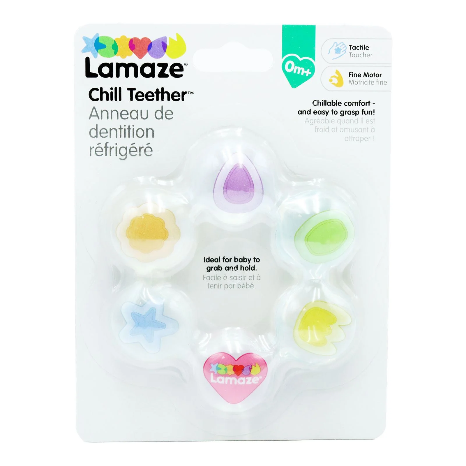 LAMAZE CHILL TEETHER FOR BABIES 0M+