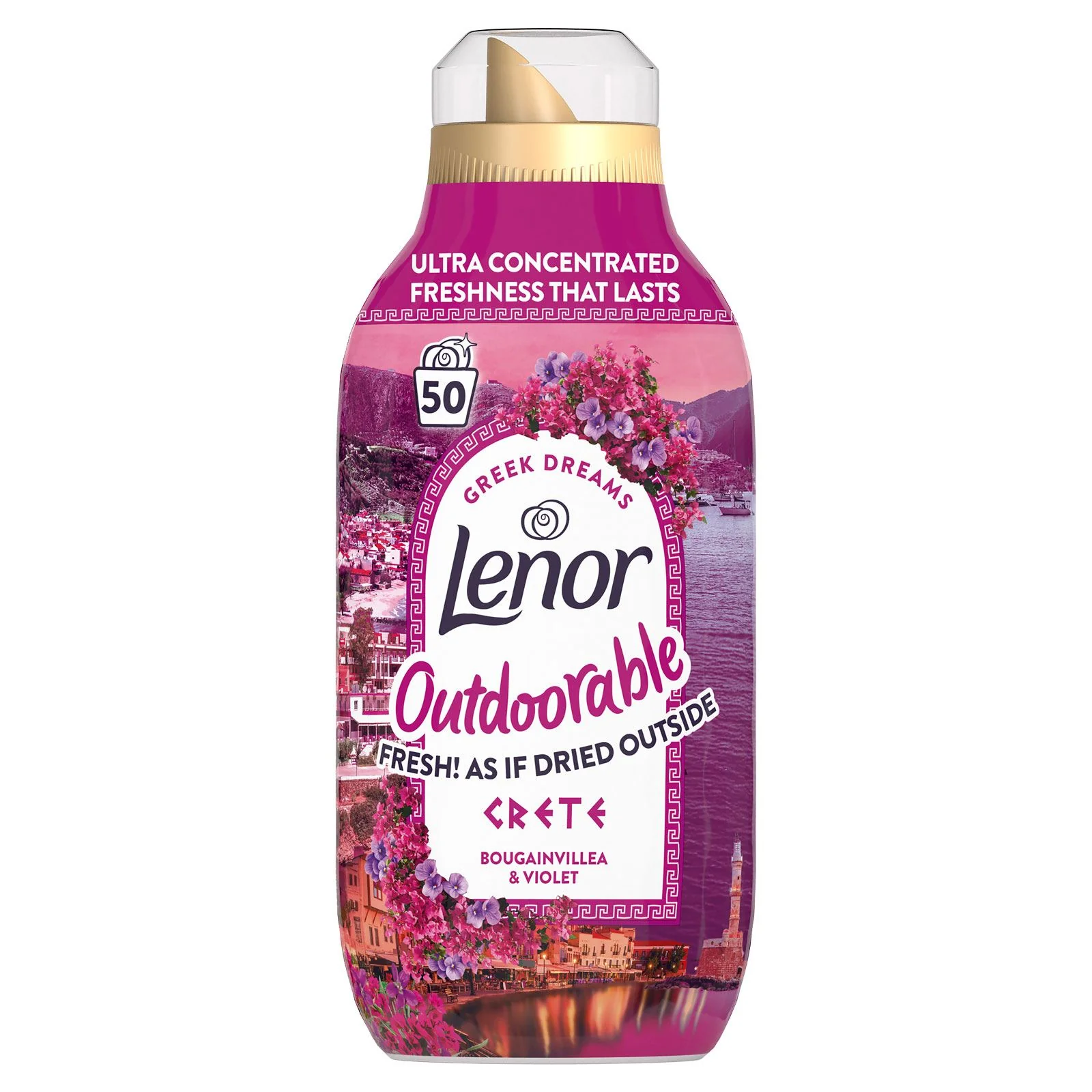 Lenor Outdoorable Fabric Conditioner Crete Bougainvillea & Violet (700ml)