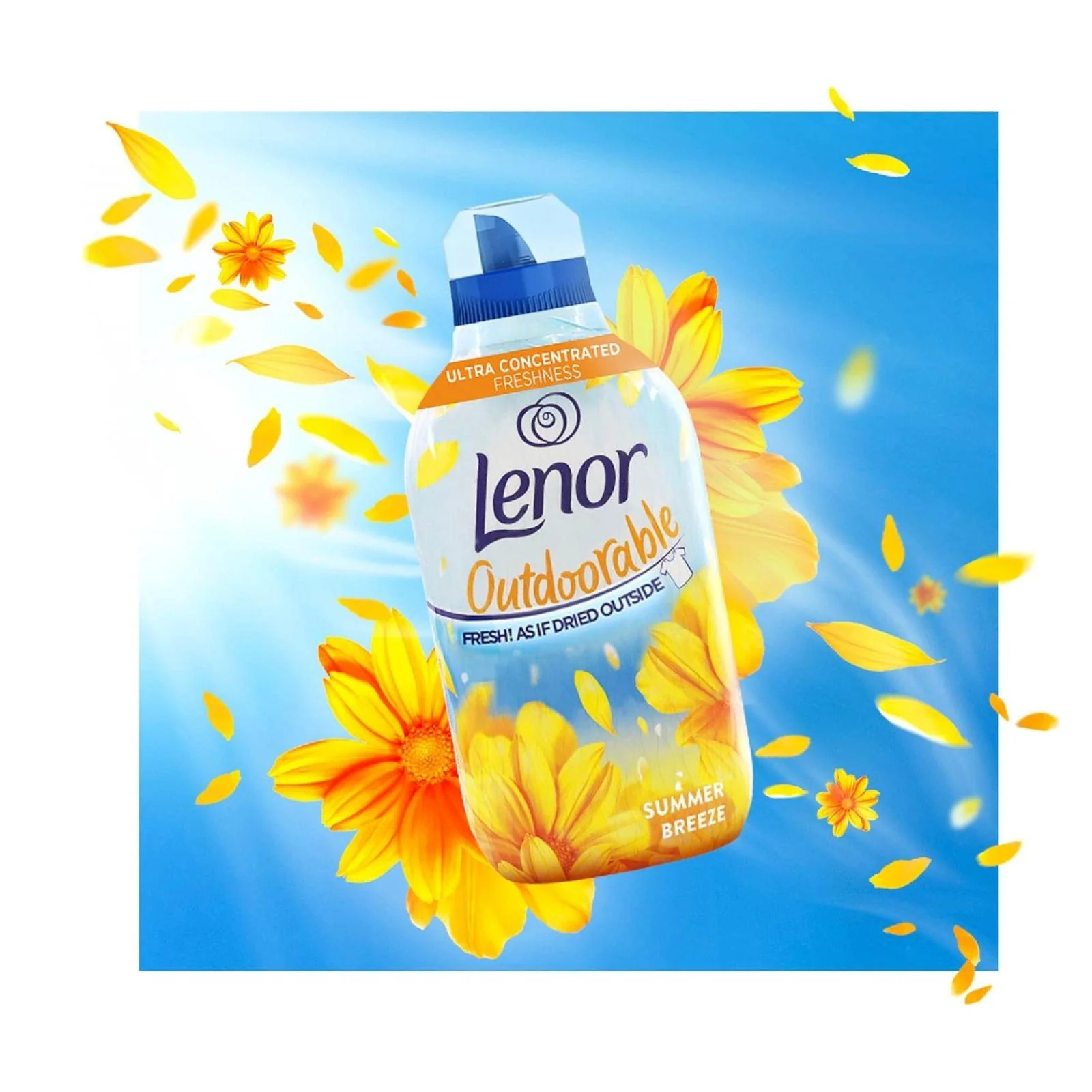 Lenor Outdoorable Fabric Conditioner Summer Breeze 50 Washes - Image 5