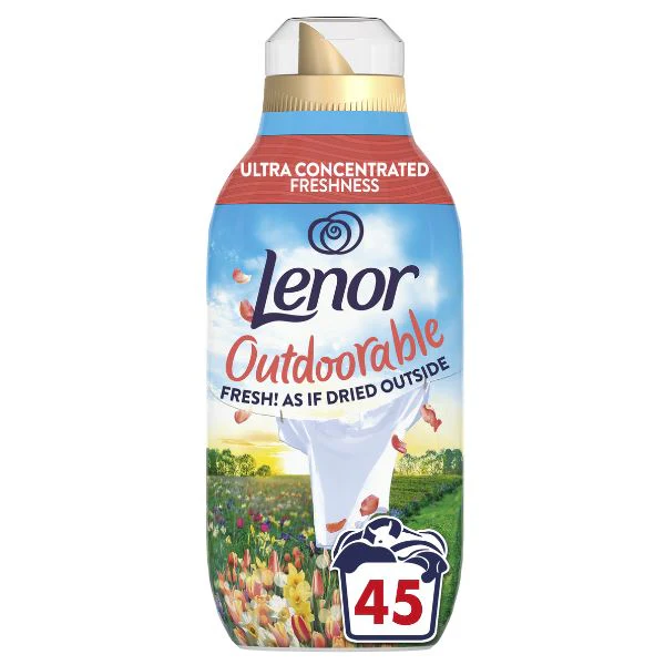 Lenor Outdoorable First Day of Spring Liquid Fabric Conditioner, 45 Washes (360ml)