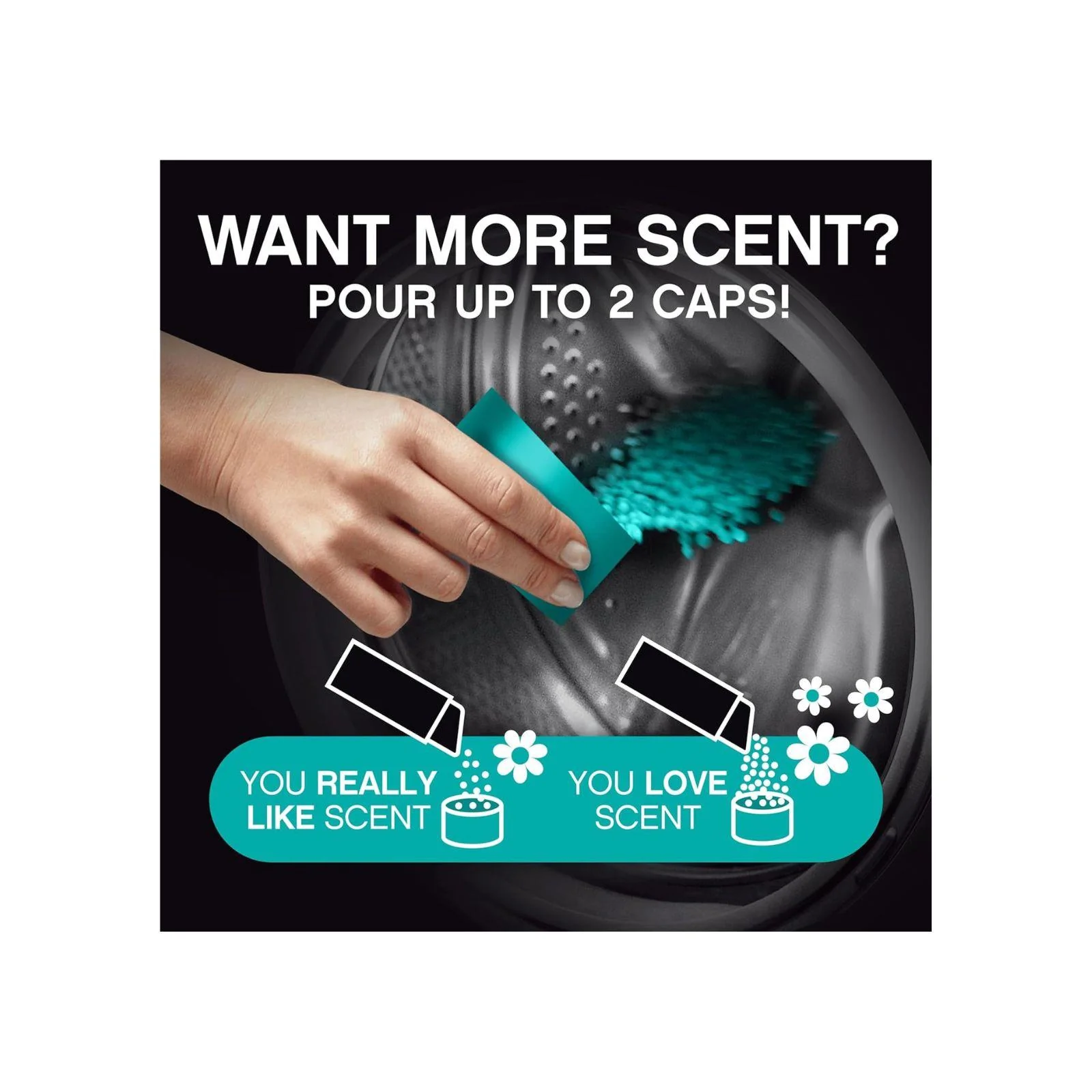 Lenor Unstoppables In-Wash Scent Booster Fresh 155g - Image 3
