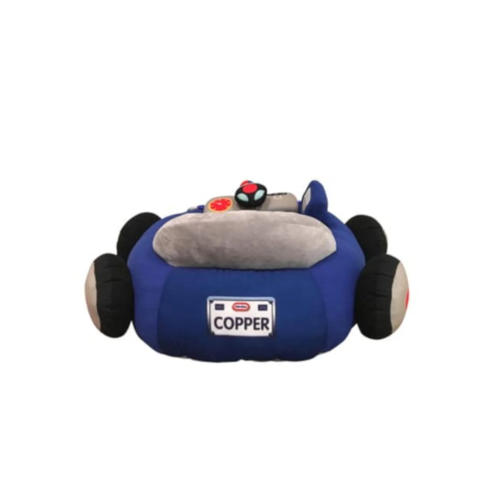 Little Tikes Cozy Coupe Blue Plush Toy Car for Toddlers - Image 2