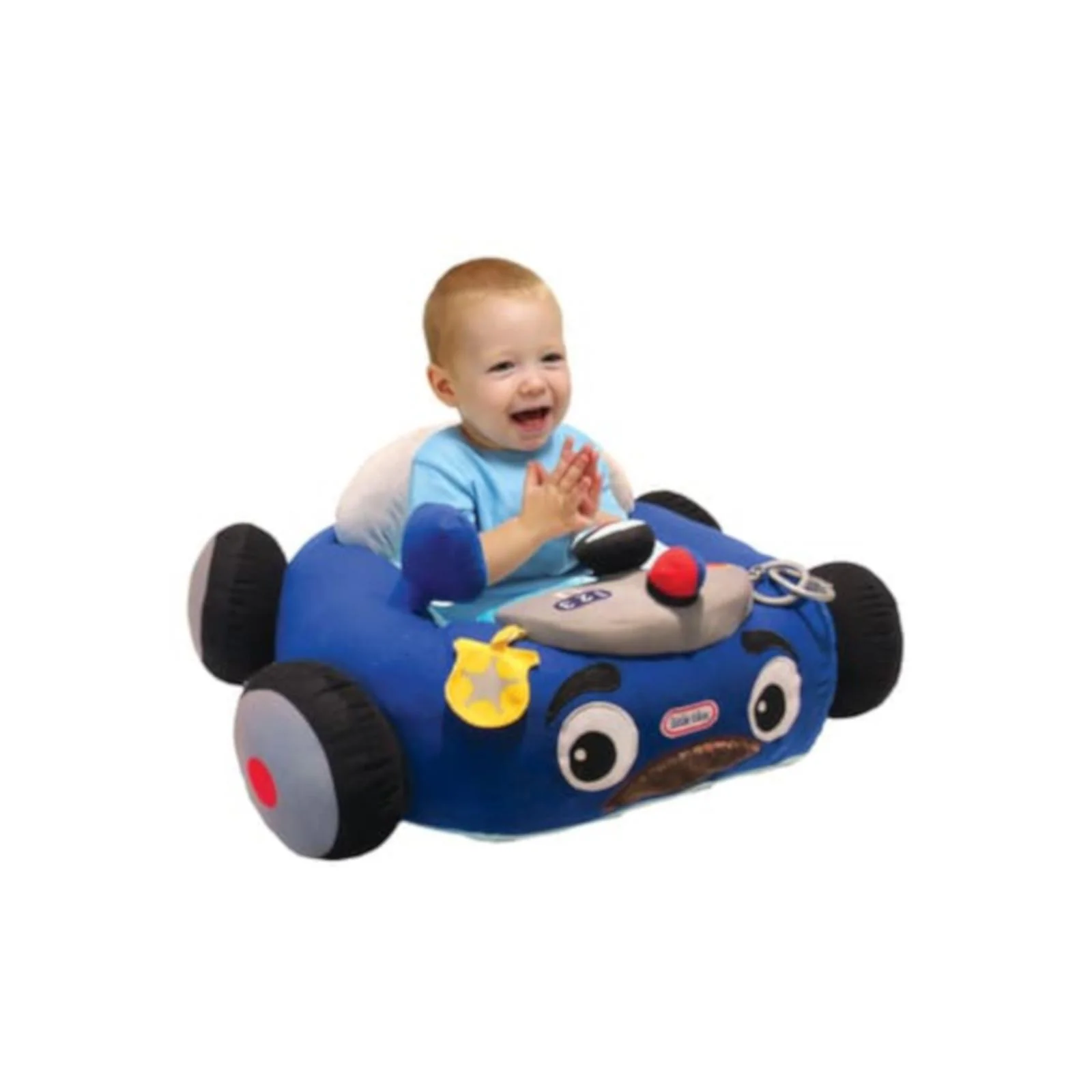 Little Tikes Cozy Coupe Blue Plush Toy Car for Toddlers - Image 3