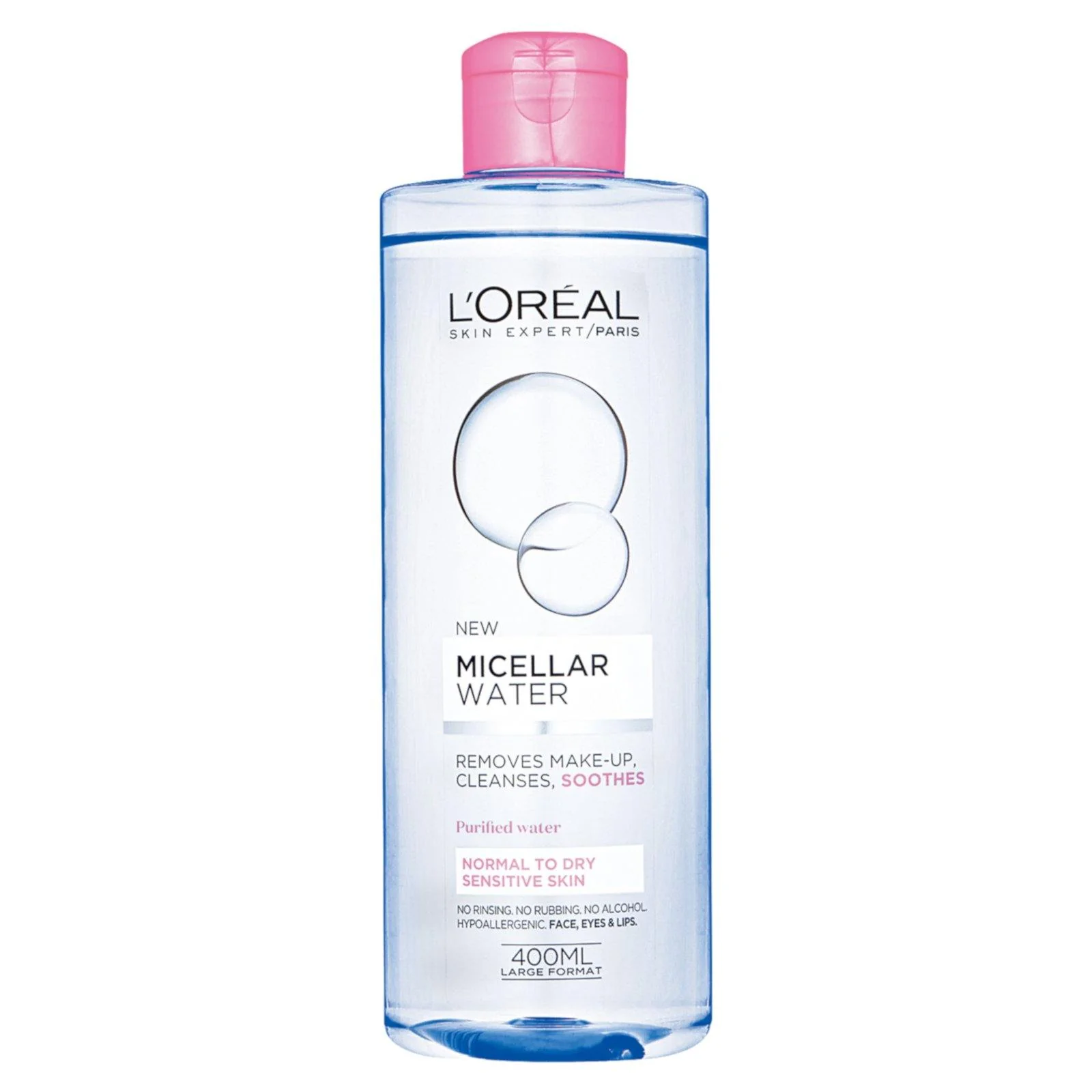 L'Oreal Paris Skin Expert For Normal To Dry Skin Micellar Water 400ml
