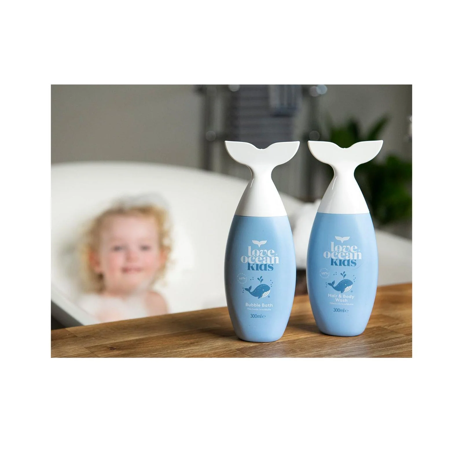Love Ocean Kids Hair & Body Wash 1 Litre - Image 3