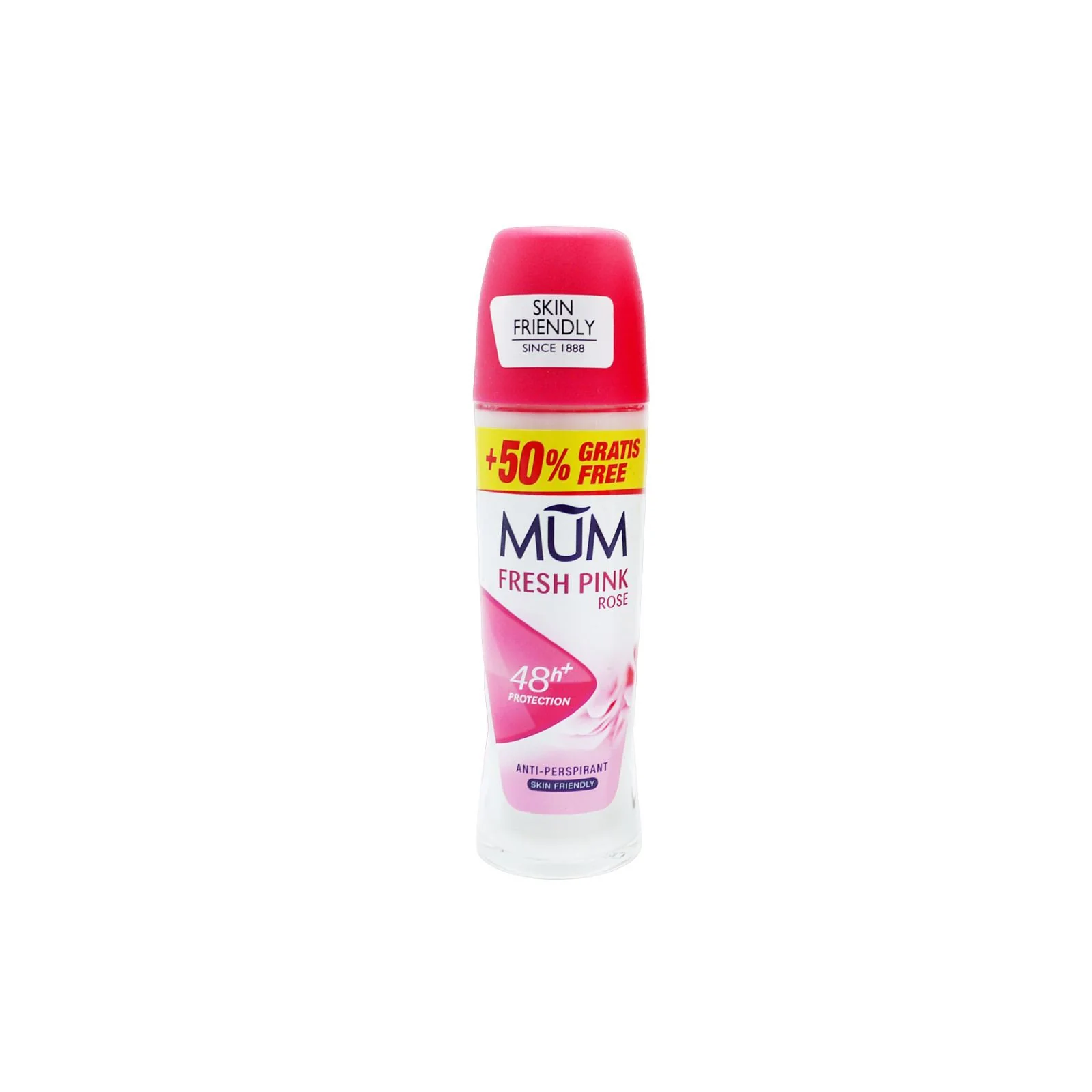 Mum Fresh Pink Rose Roll On Deodorant 75 ml