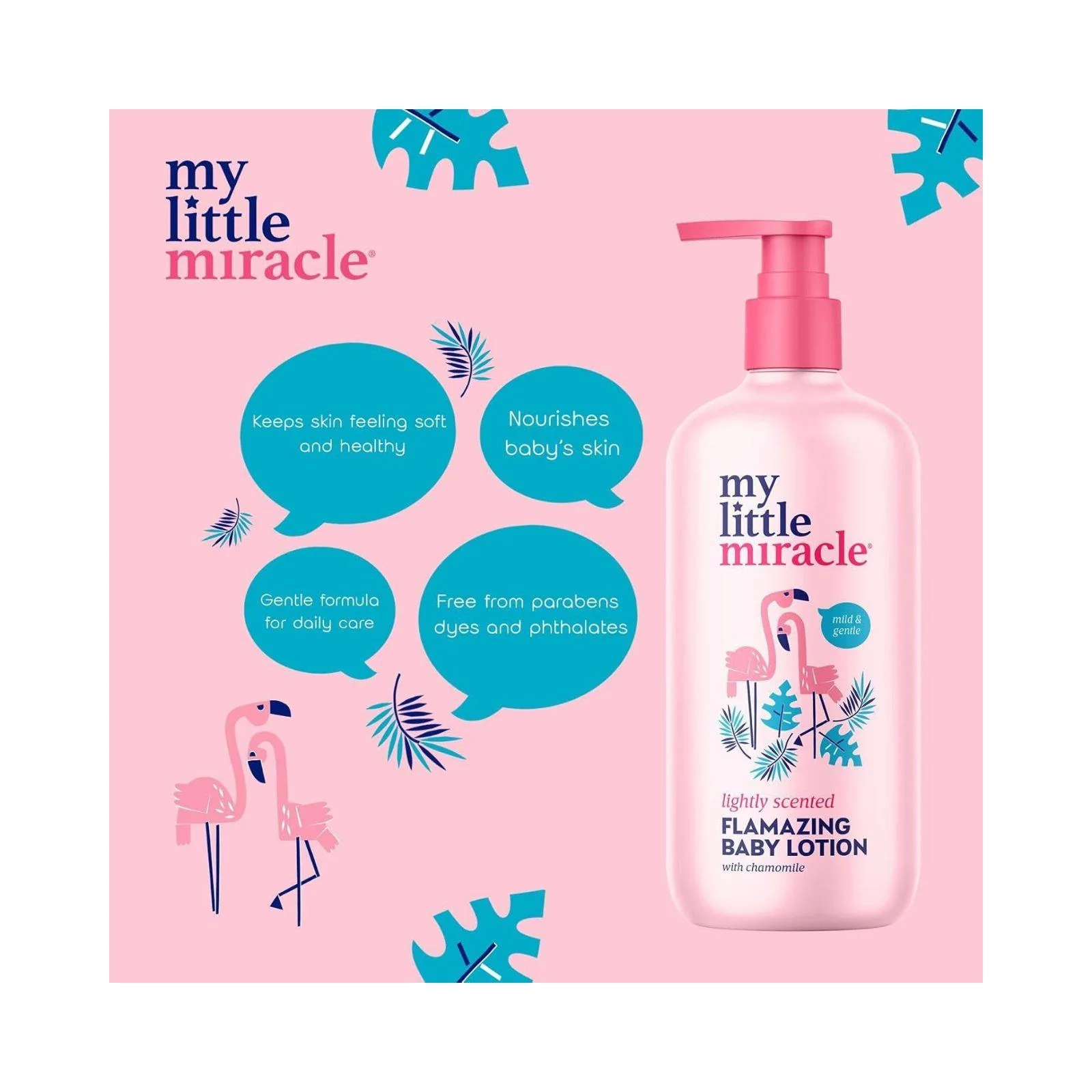 My Little Miracle Flamazing Baby Lotion, Chamomile Scented, 500ml - Image 3