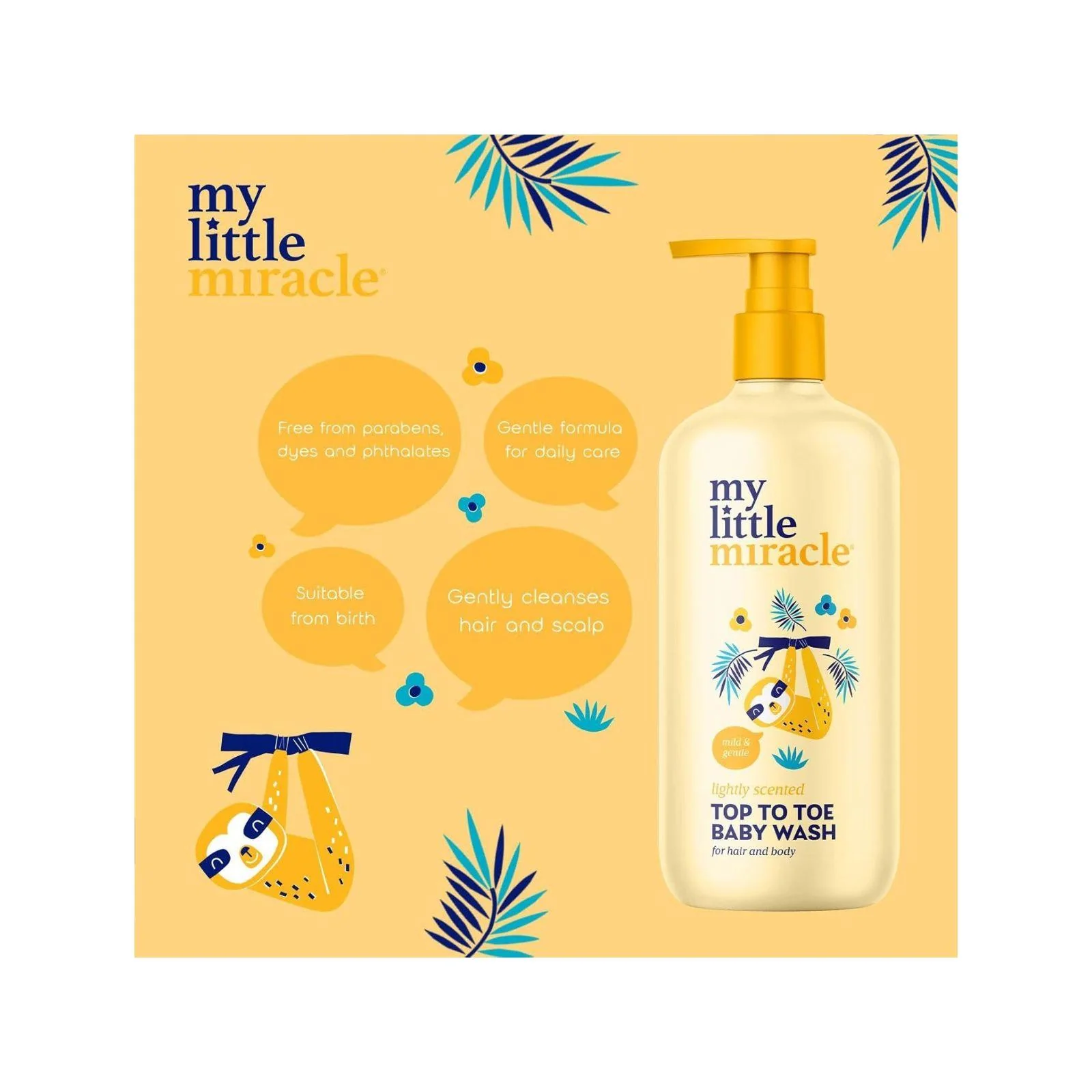 My Little Miracle Top To Toe Baby Wash 500ml - Image 3