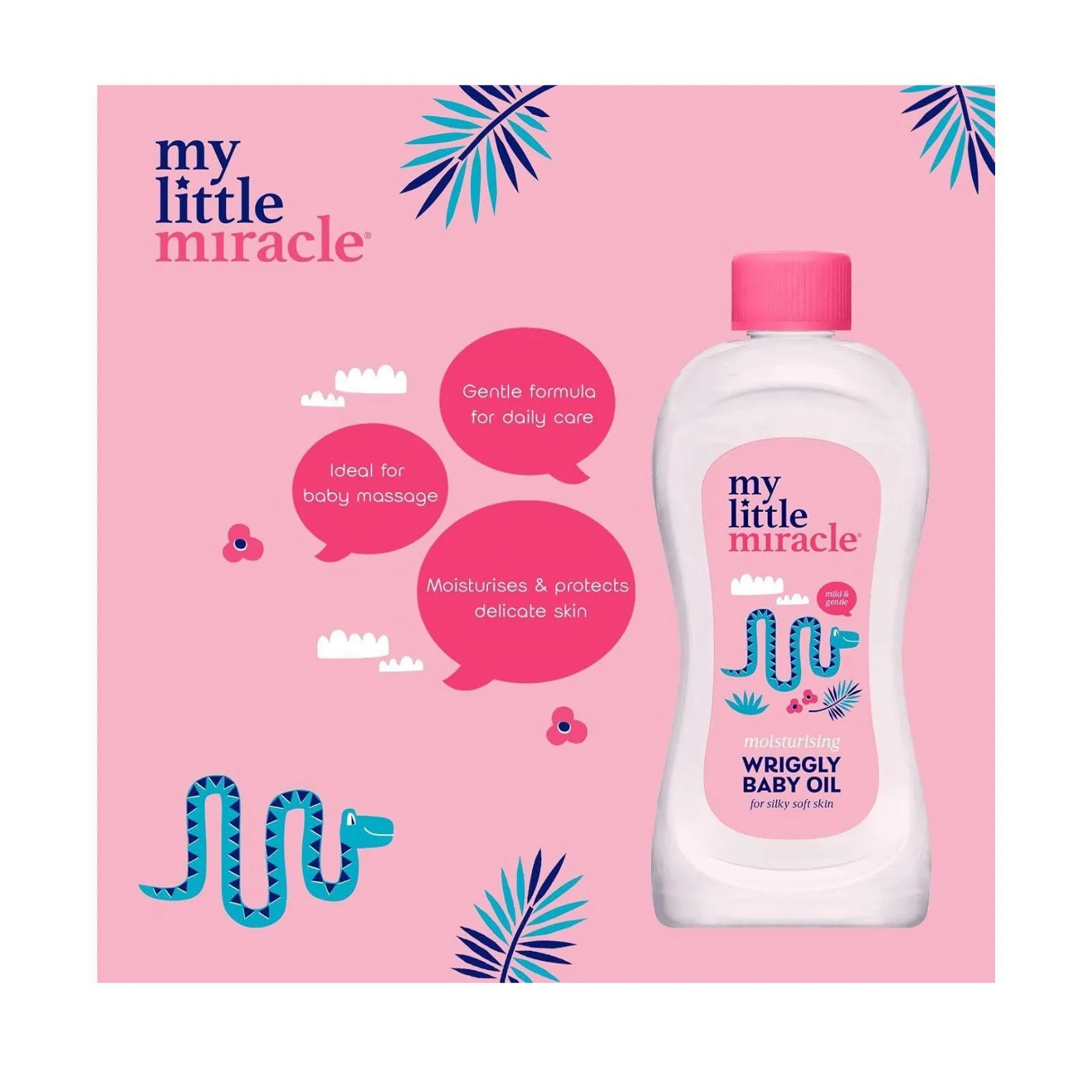 My Little Miracle Wriggly Baby Oil 500ml - Image 4