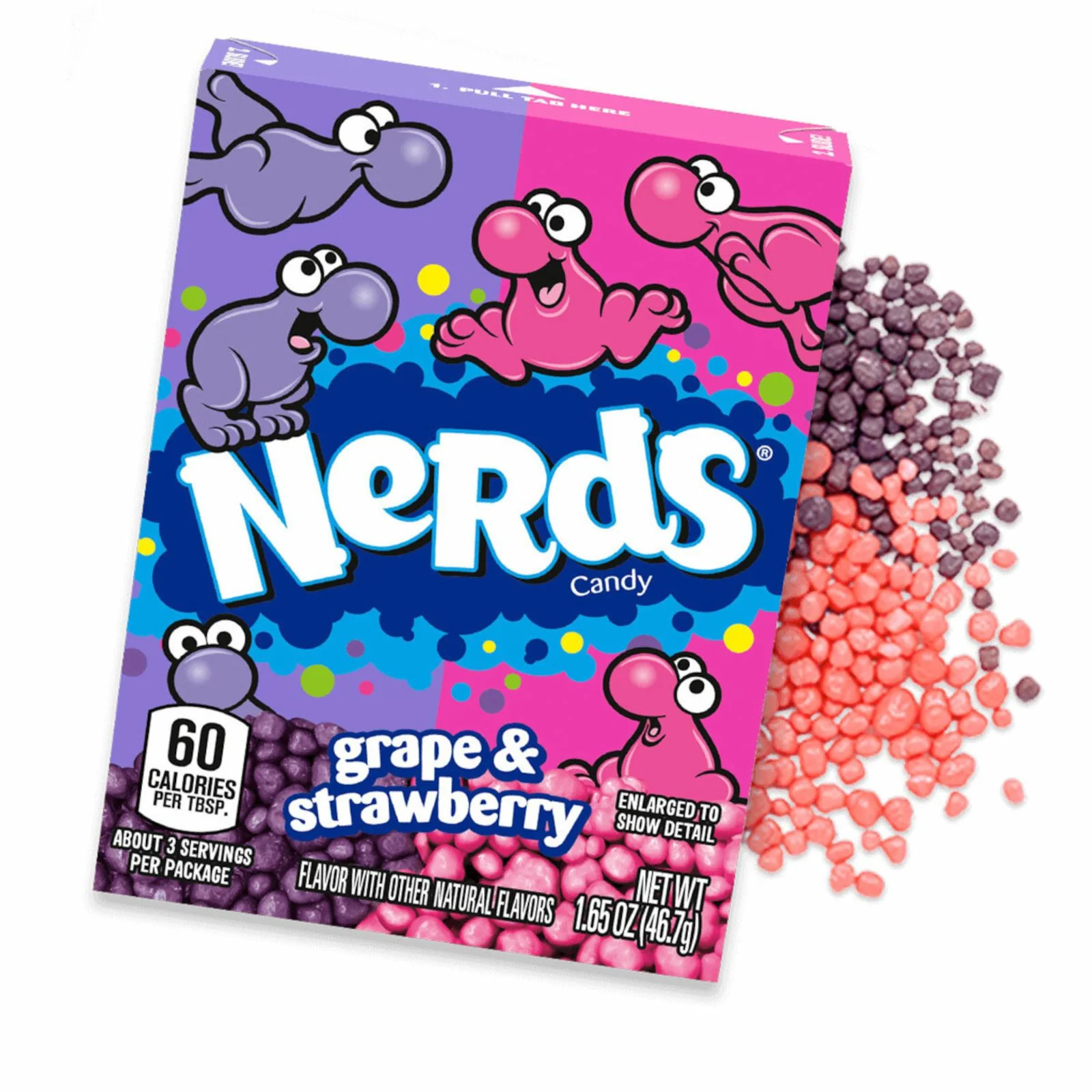 Nerds Grape & Strawberry 46.7 g (Box of 36) - Image 2