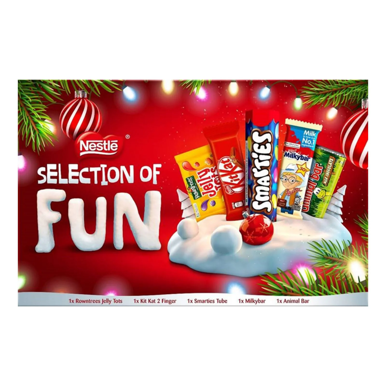 Nestle Smarties & Milkybar Chocolate Selection Box 116.4g - Image 2
