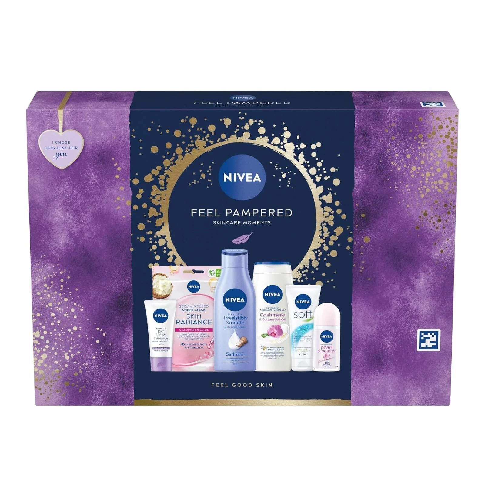 Nivea Feel Pampered Skincare Women's Gift Set 6 Product