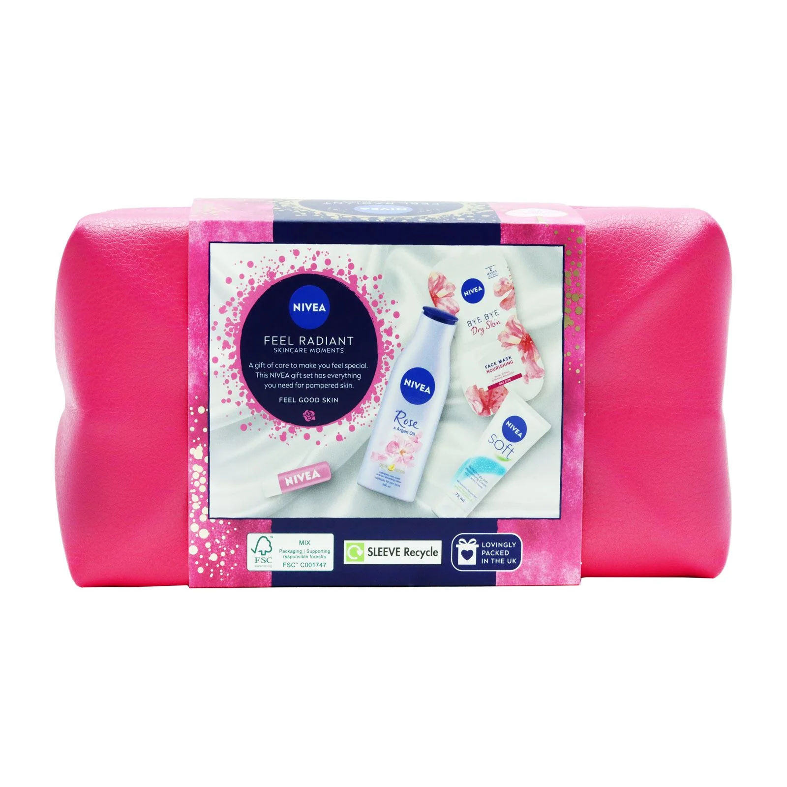 Nivea Feel Radiant Skincare Moments Gift Set