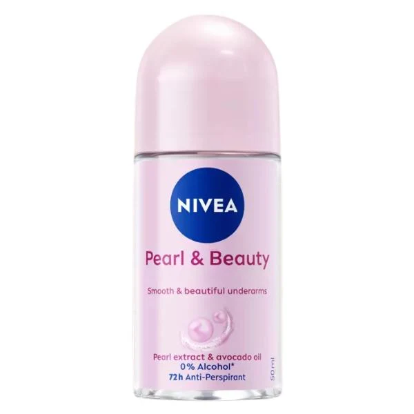 Nivea Pearl & Beauty Anti-Perspirant Deodorant Roll-On 48H 50ml