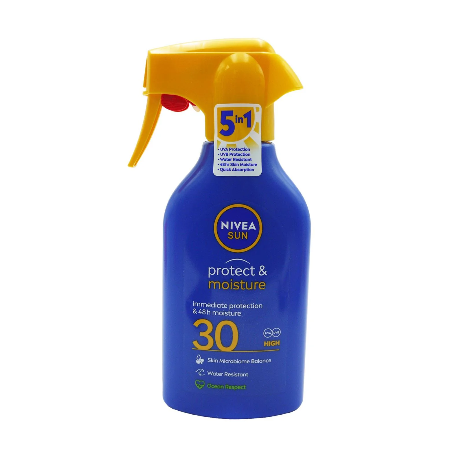 Nivea Sun Lotion Trigger Spf30 Protect & Moist 270 ml