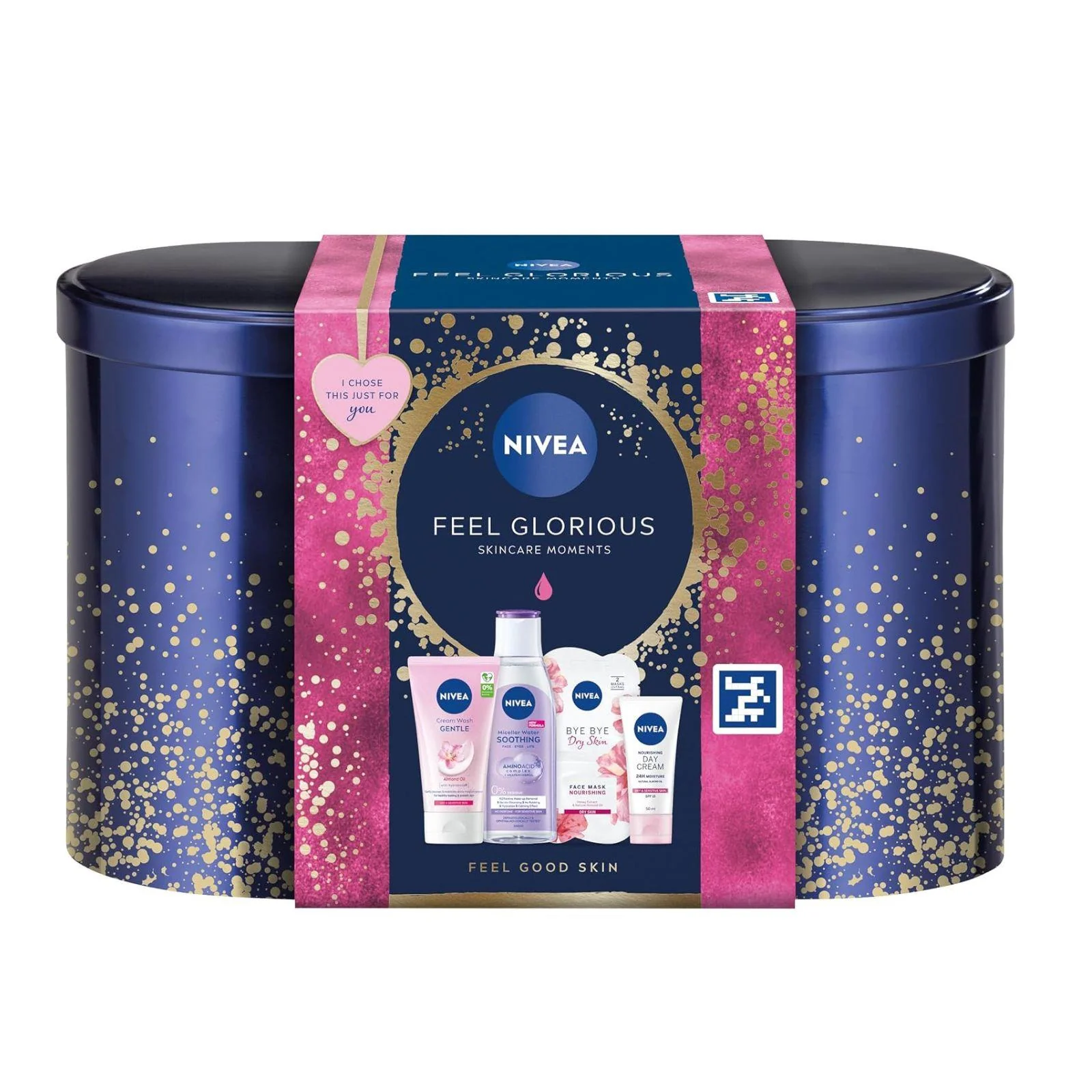 Nivea Tin Feel Glorious Gift Set